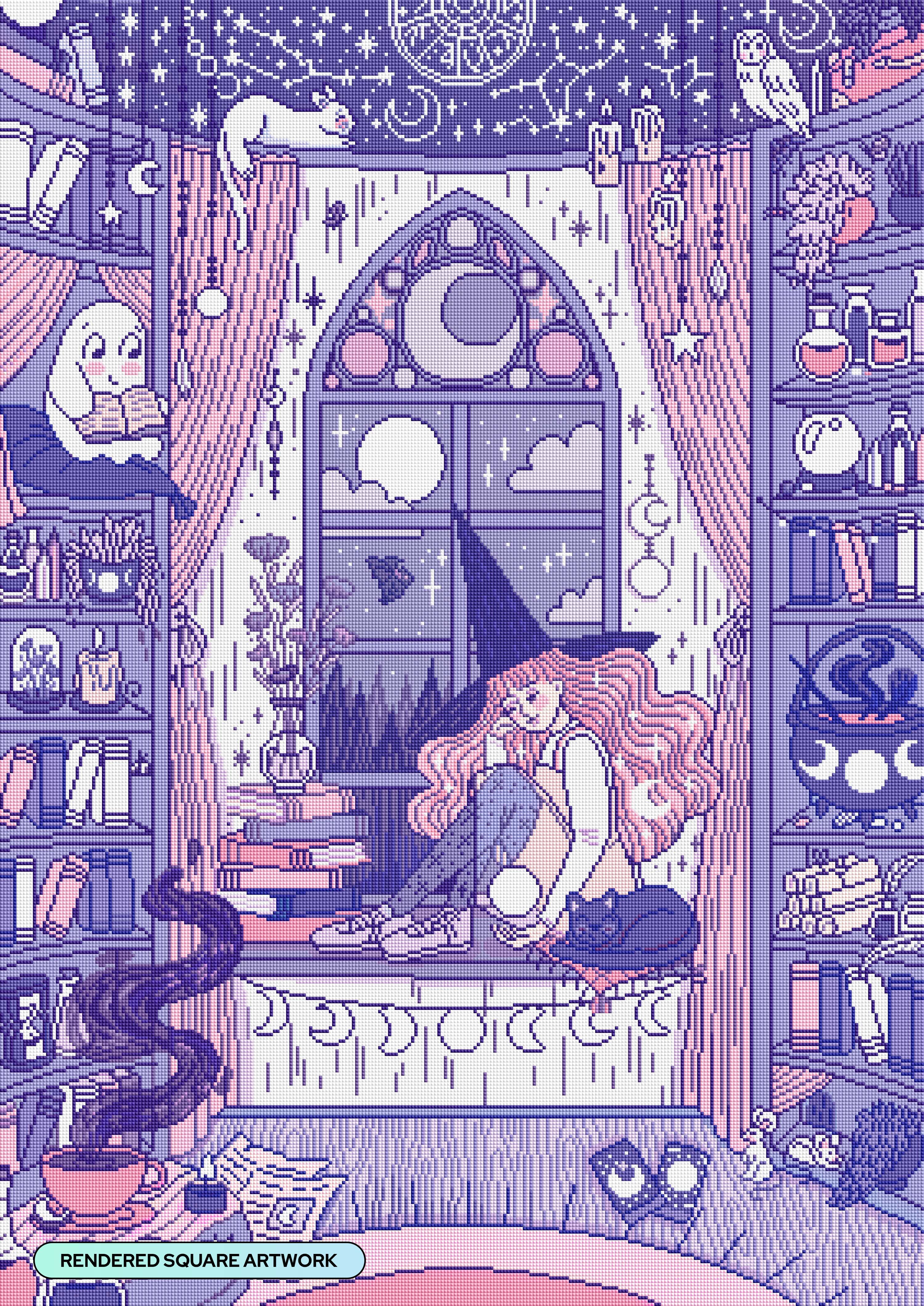 Astronomy Witch – Diamond Art Club