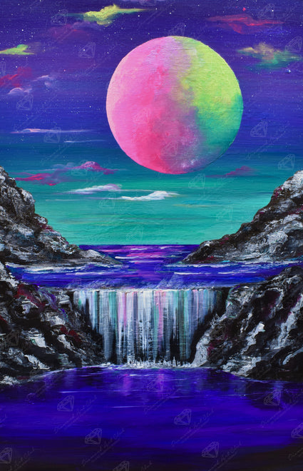 Diamond Painting Aurora Falls