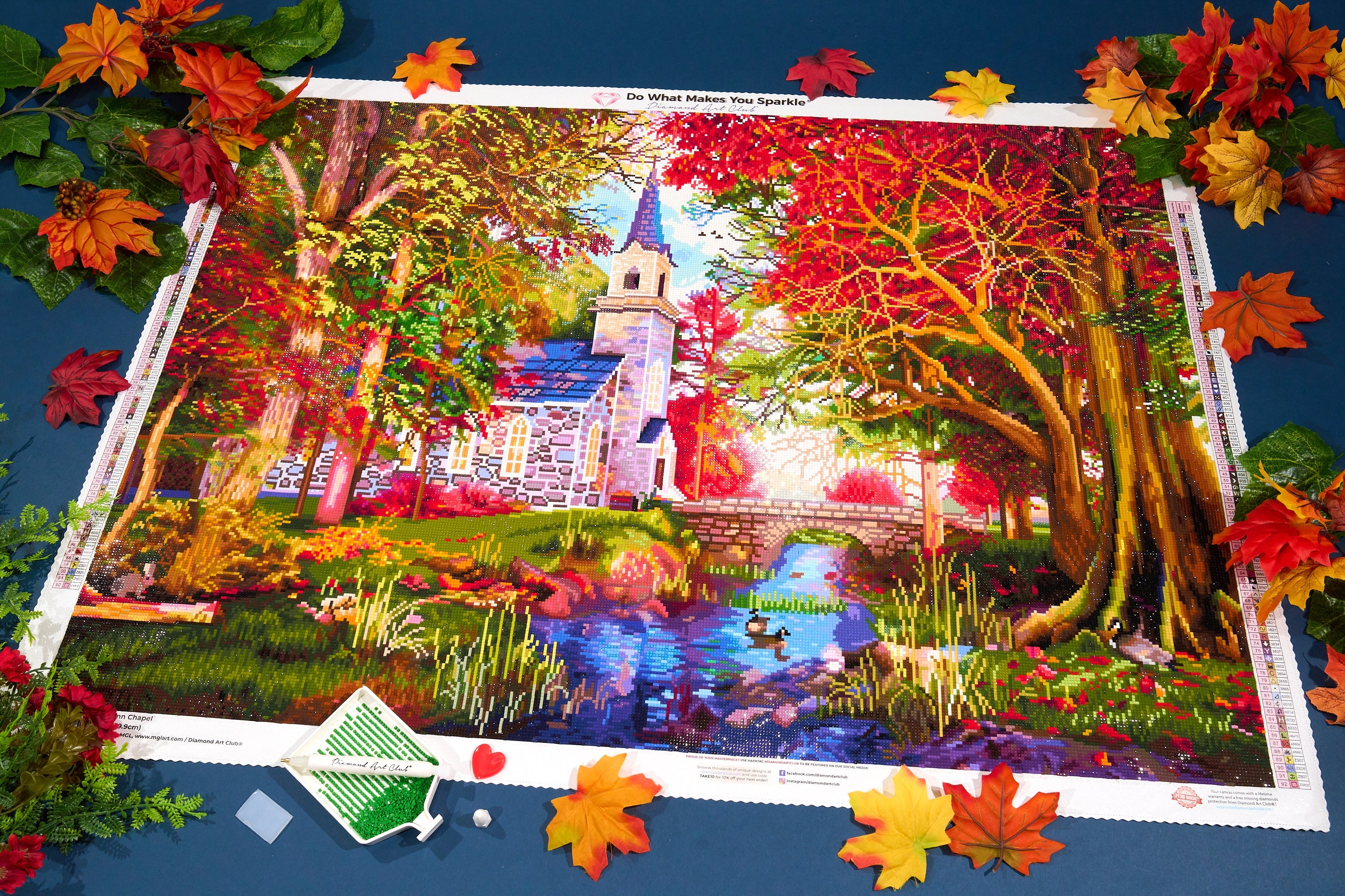Autumn Chapel – Diamond Art Club