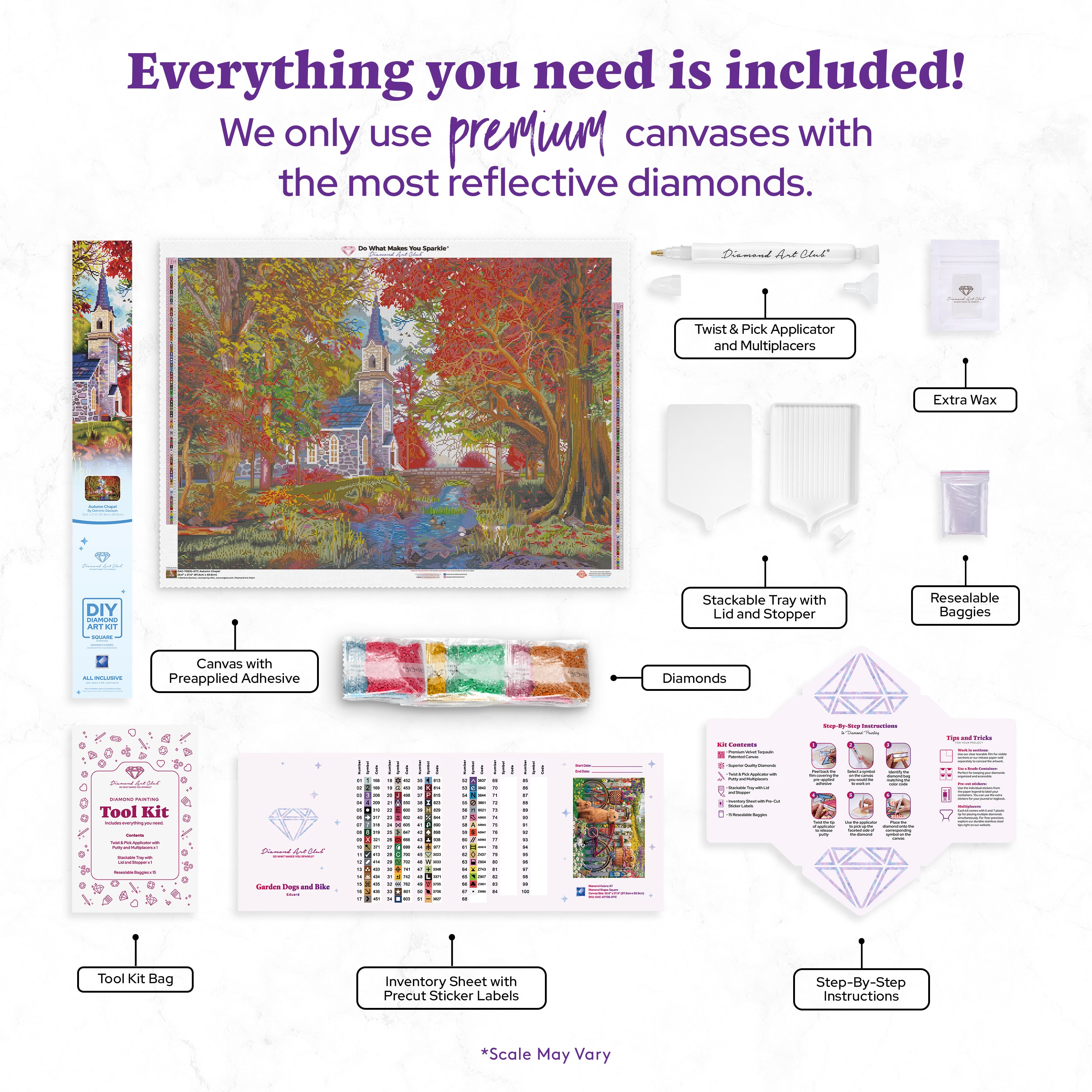 Autumn Chapel – Diamond Art Club
