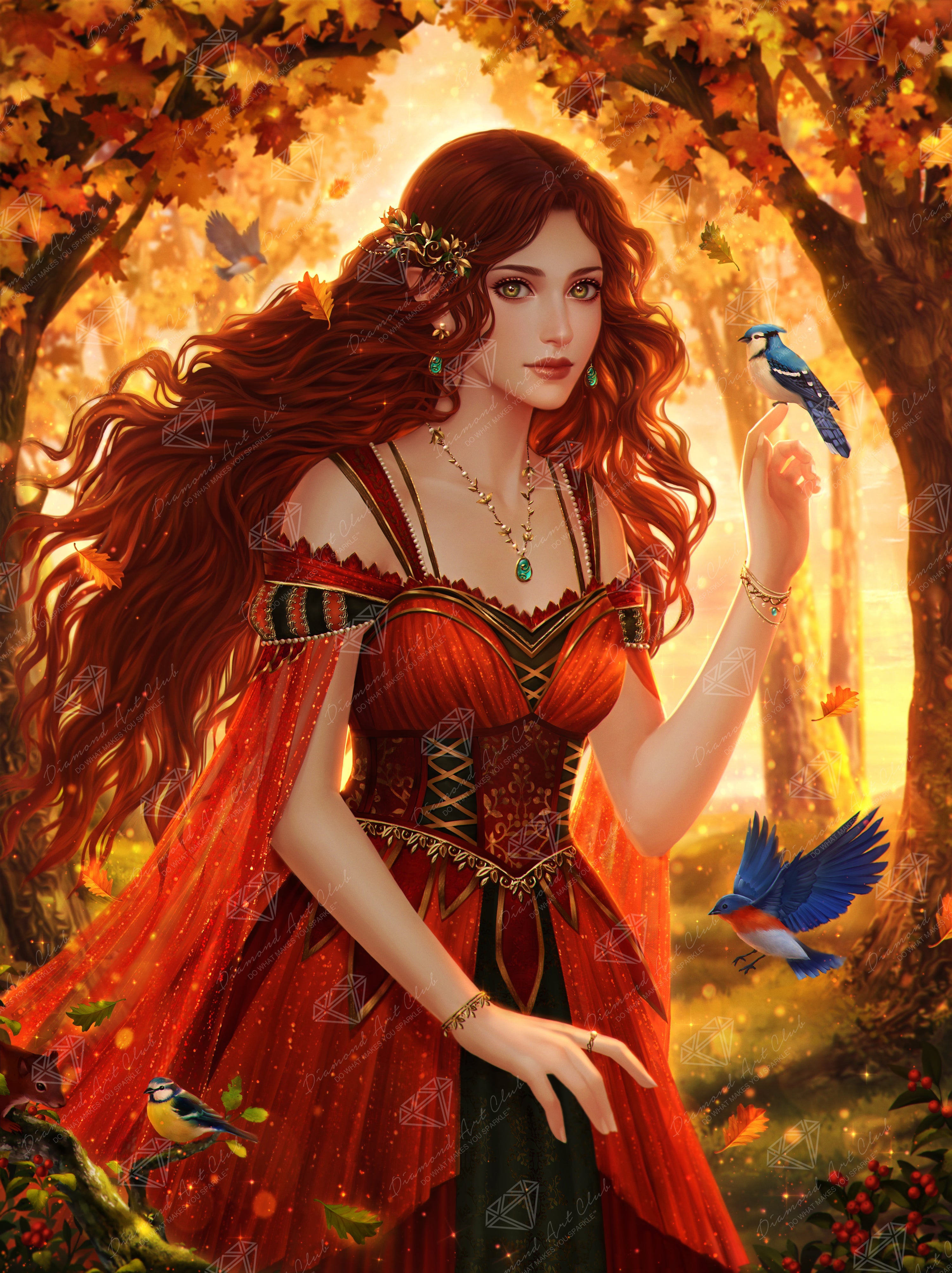 Autumn Fairy – Diamond Art Club