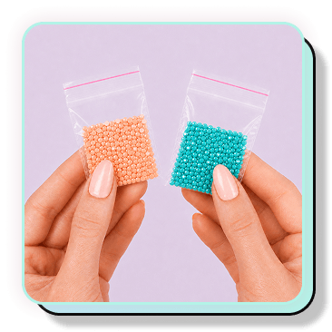 Resealable baggies