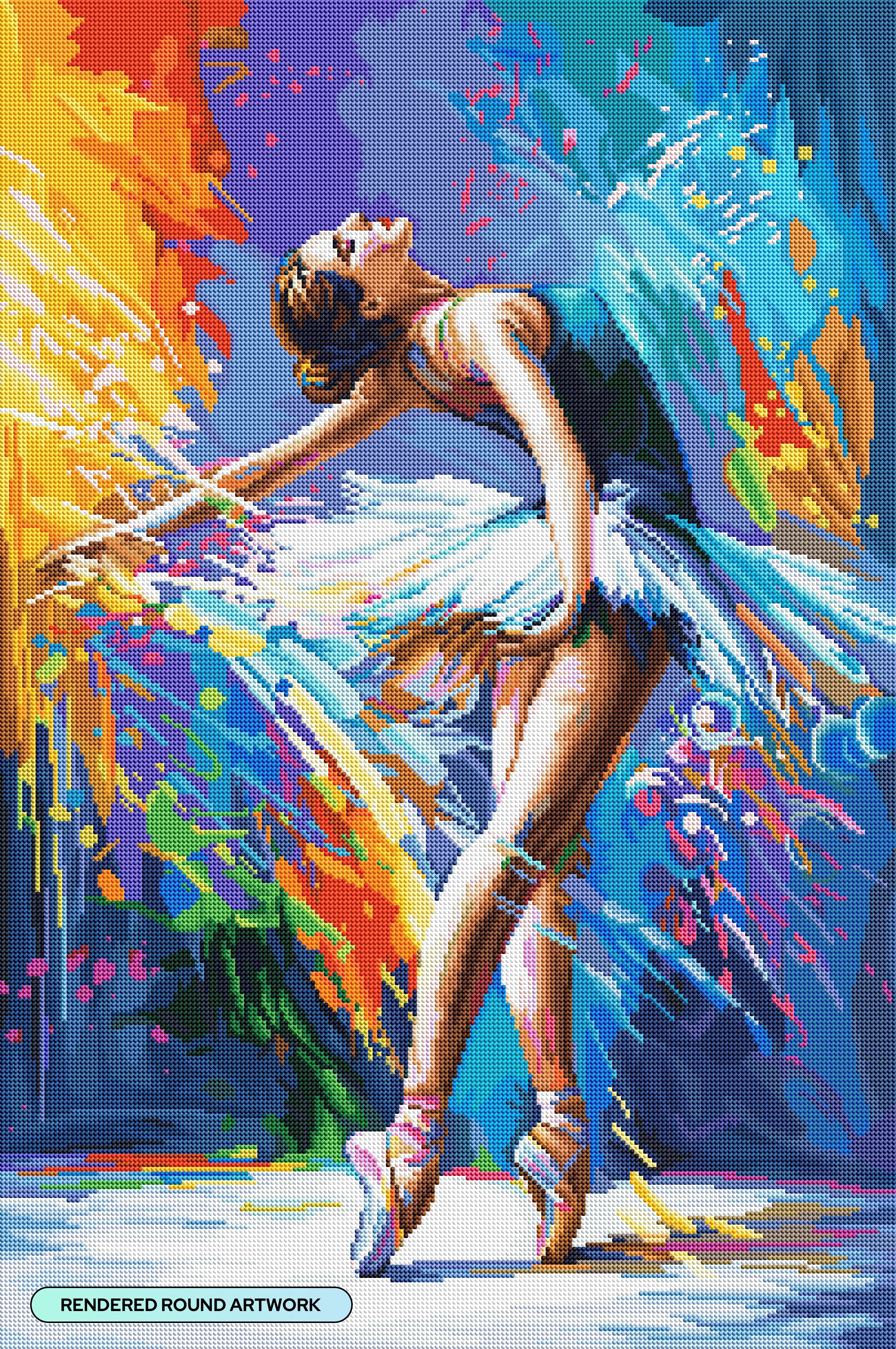 Ballerina's Enchanting Ecstasy – Diamond Art Club