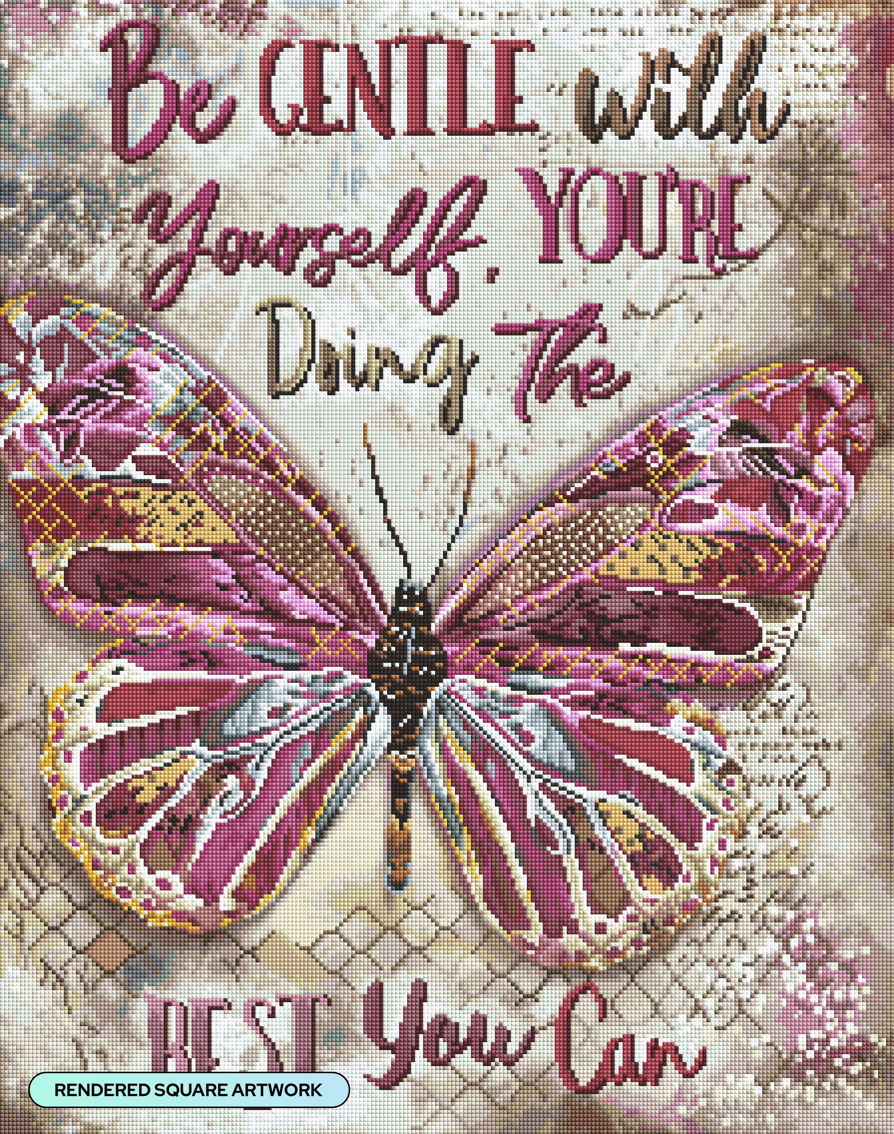 その他 Diamond Art Club Be Gentle Butterfly Be Gentle Butterfly – Diamond Art Club