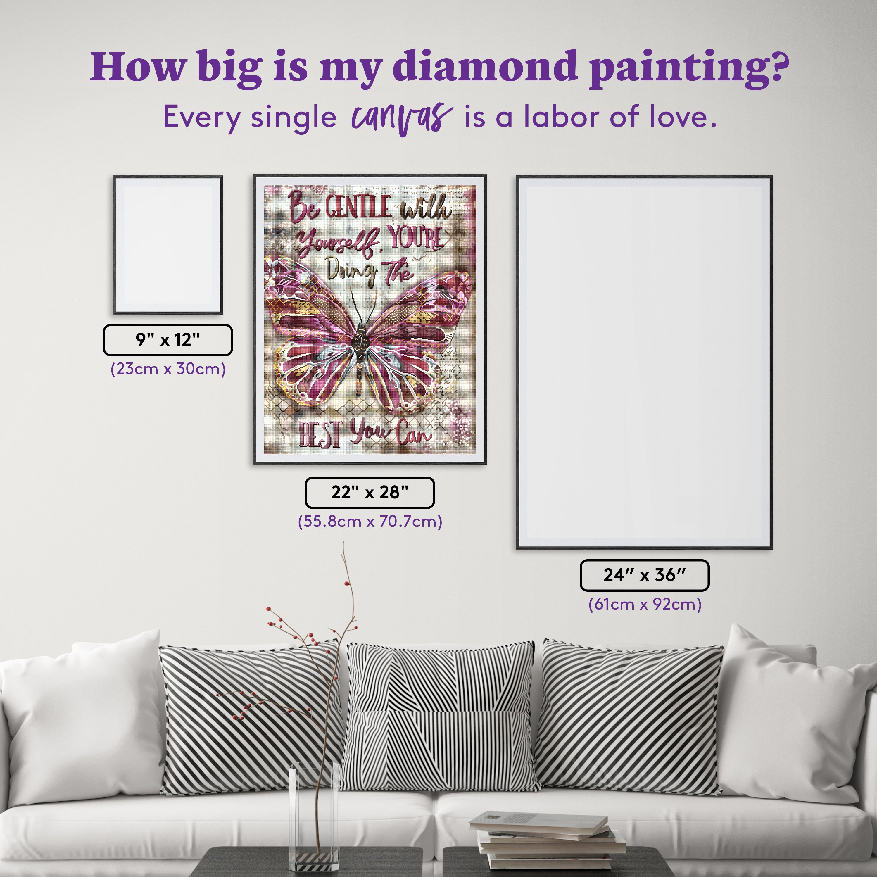 その他 Diamond Art Club Be Gentle Butterfly Be Gentle Butterfly – Diamond Art Club