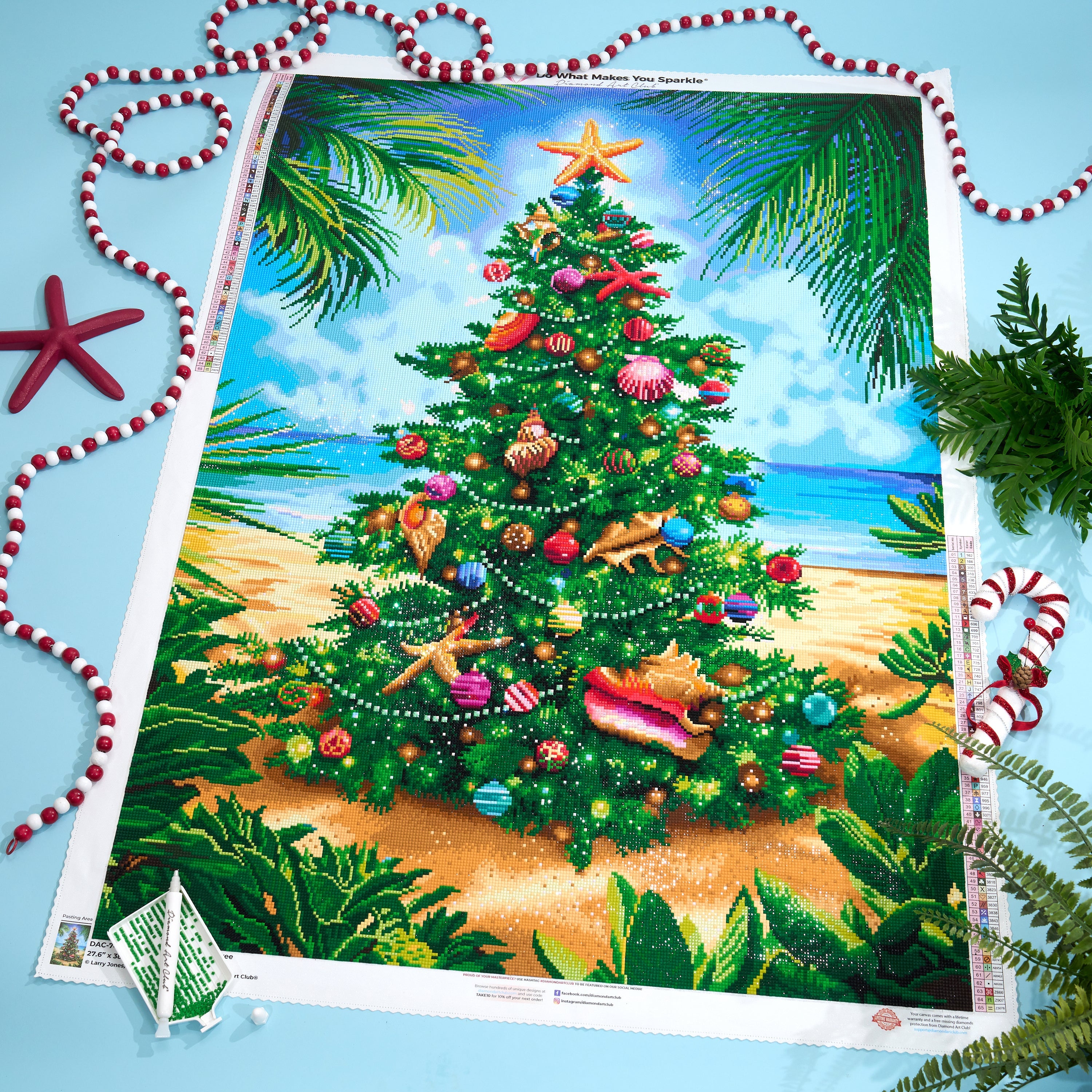 Beach Christmas Tree – Diamond Art Club