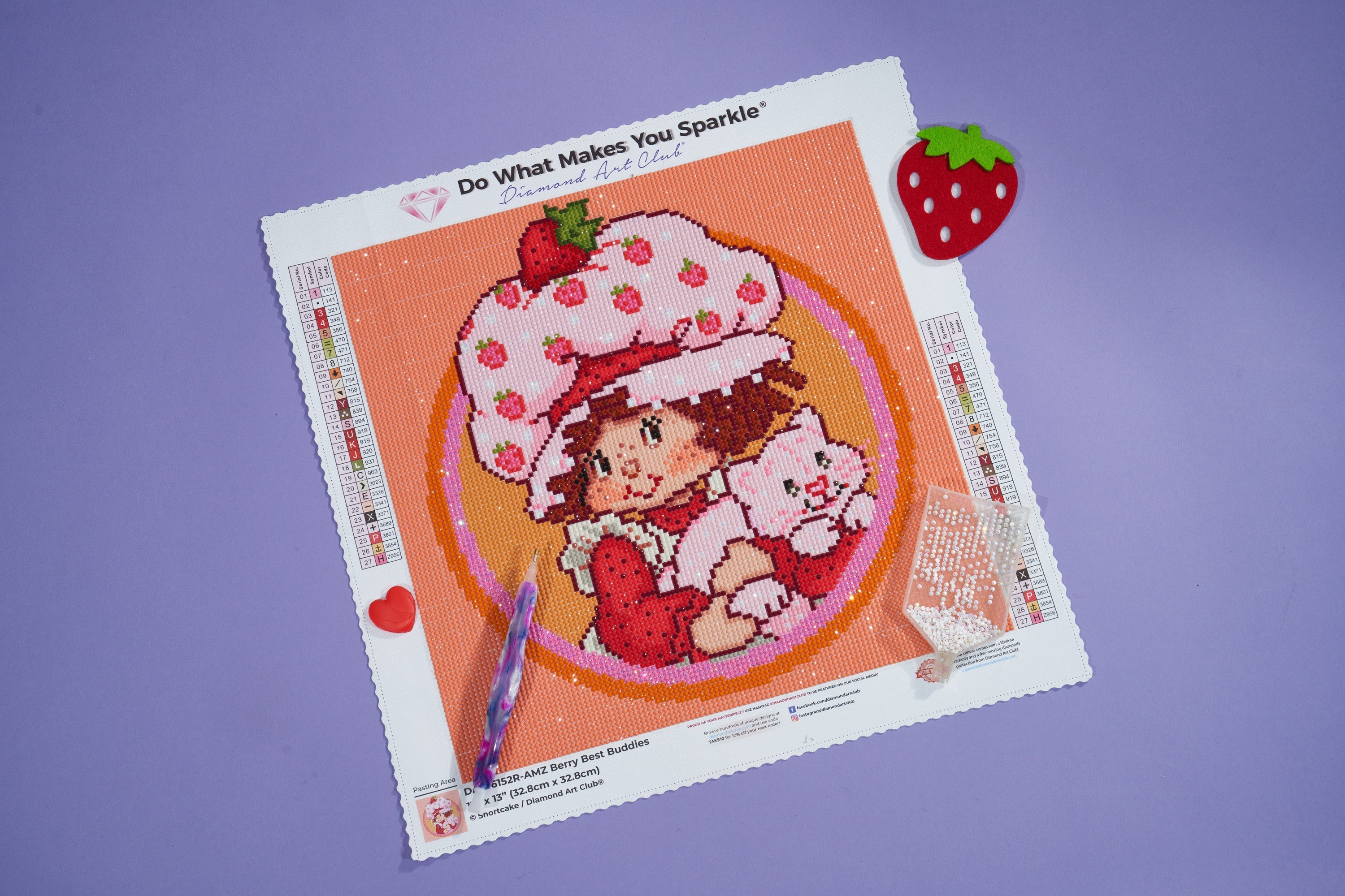 Berry Best Buddies Diamond Painting Kit – Diamond Art Club