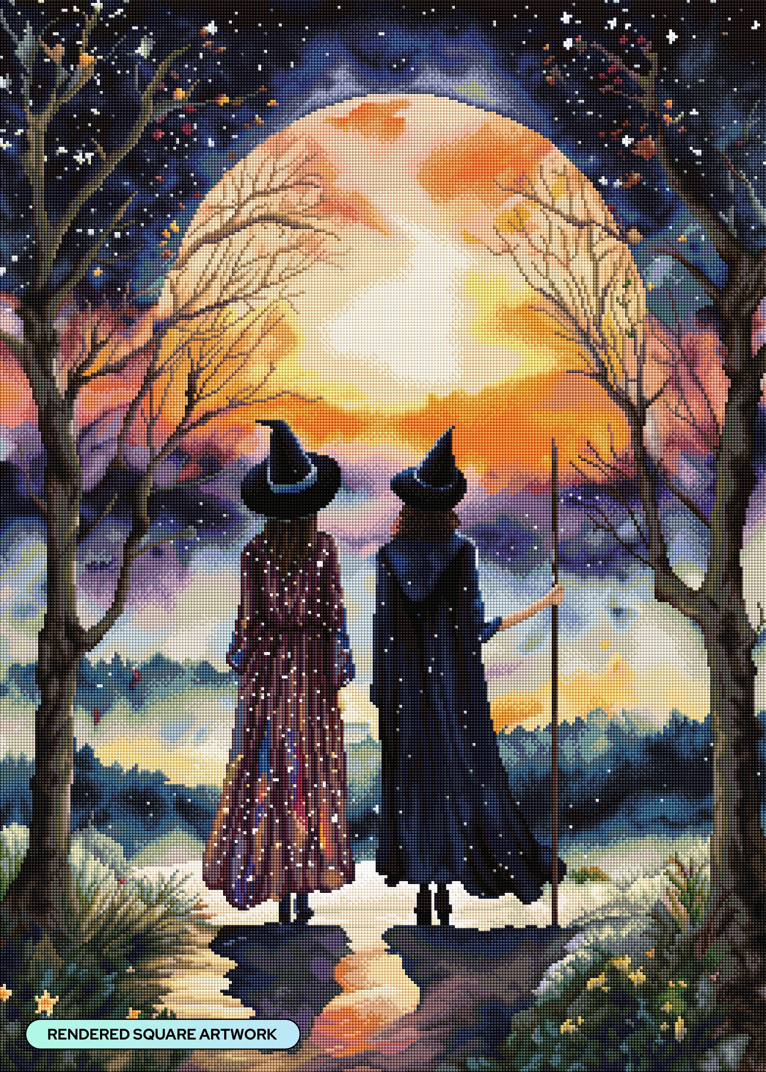Best Witches Watch the Solstice – Diamond Art Club
