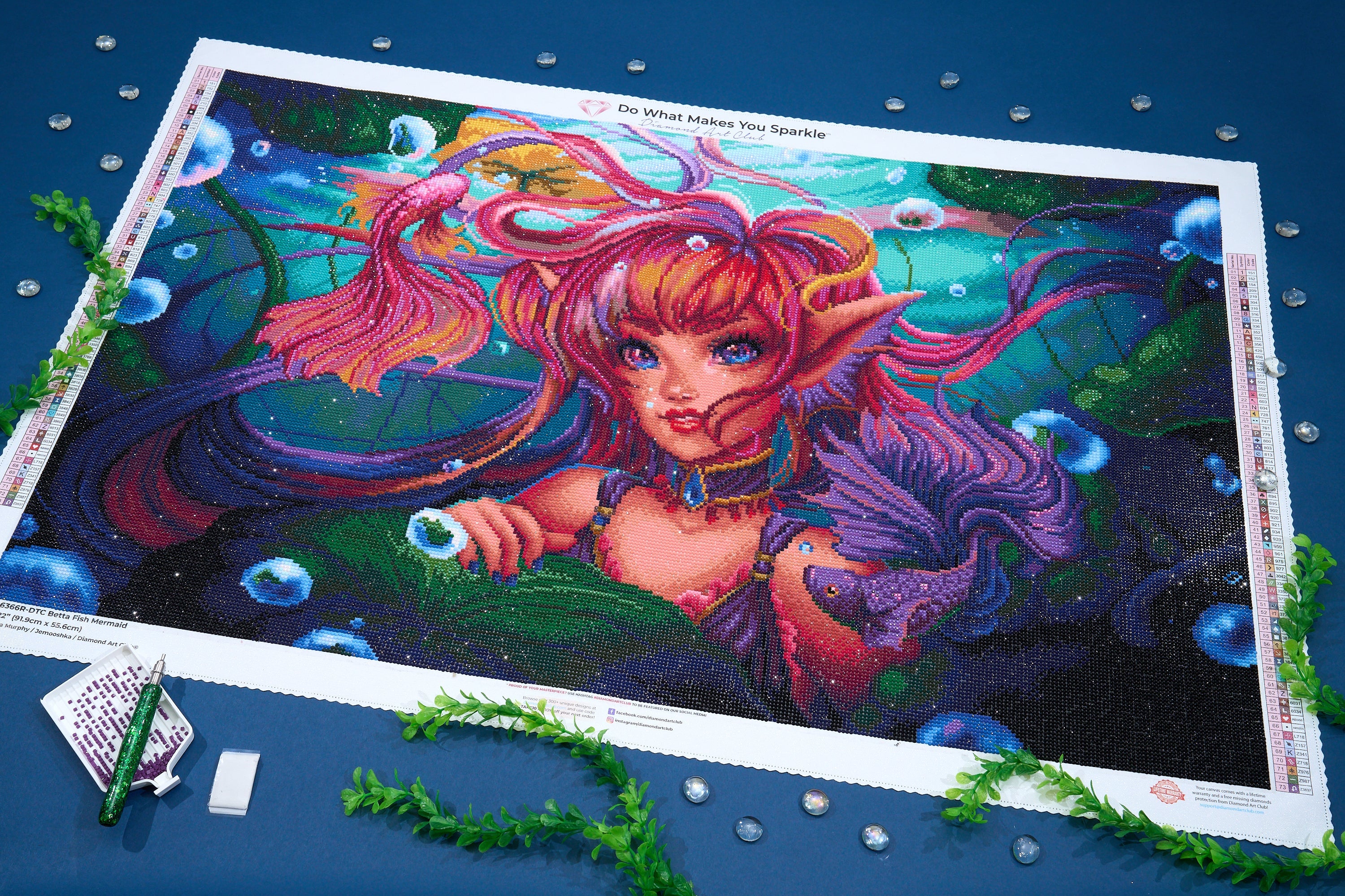 Betta Fish Mermaid – Diamond Art Club