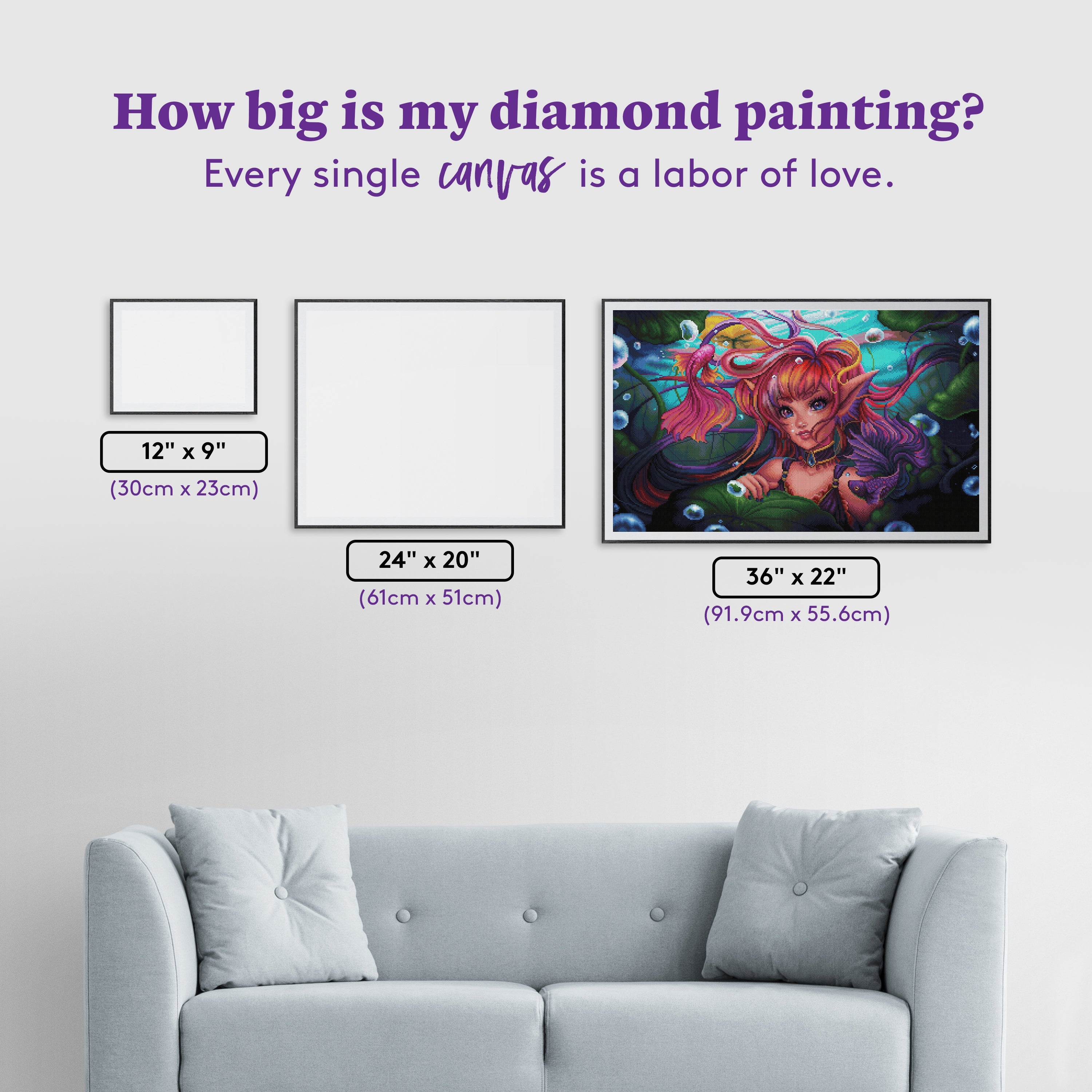 Betta Fish Mermaid – Diamond Art Club