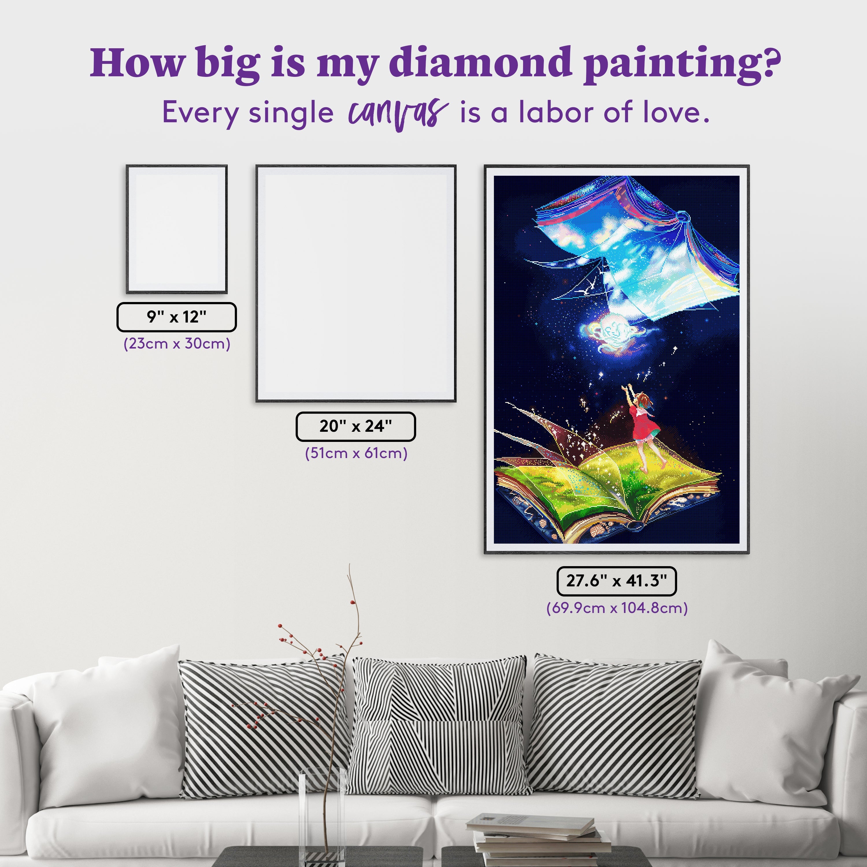 Between Two Tomes – Diamond Art Club