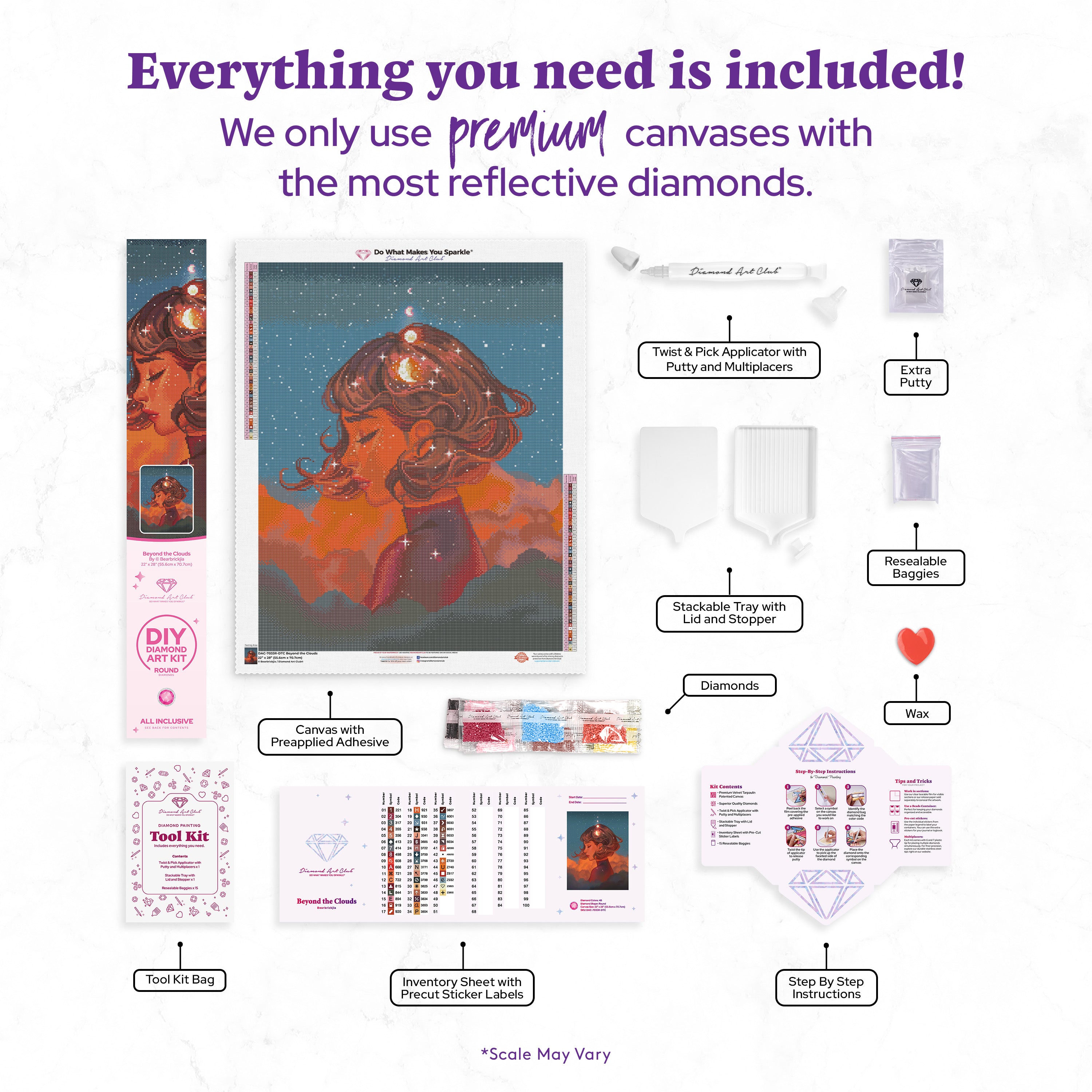 Beyond the Clouds – Diamond Art Club