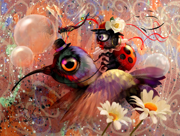 Bird Rider – Diamond Art Club