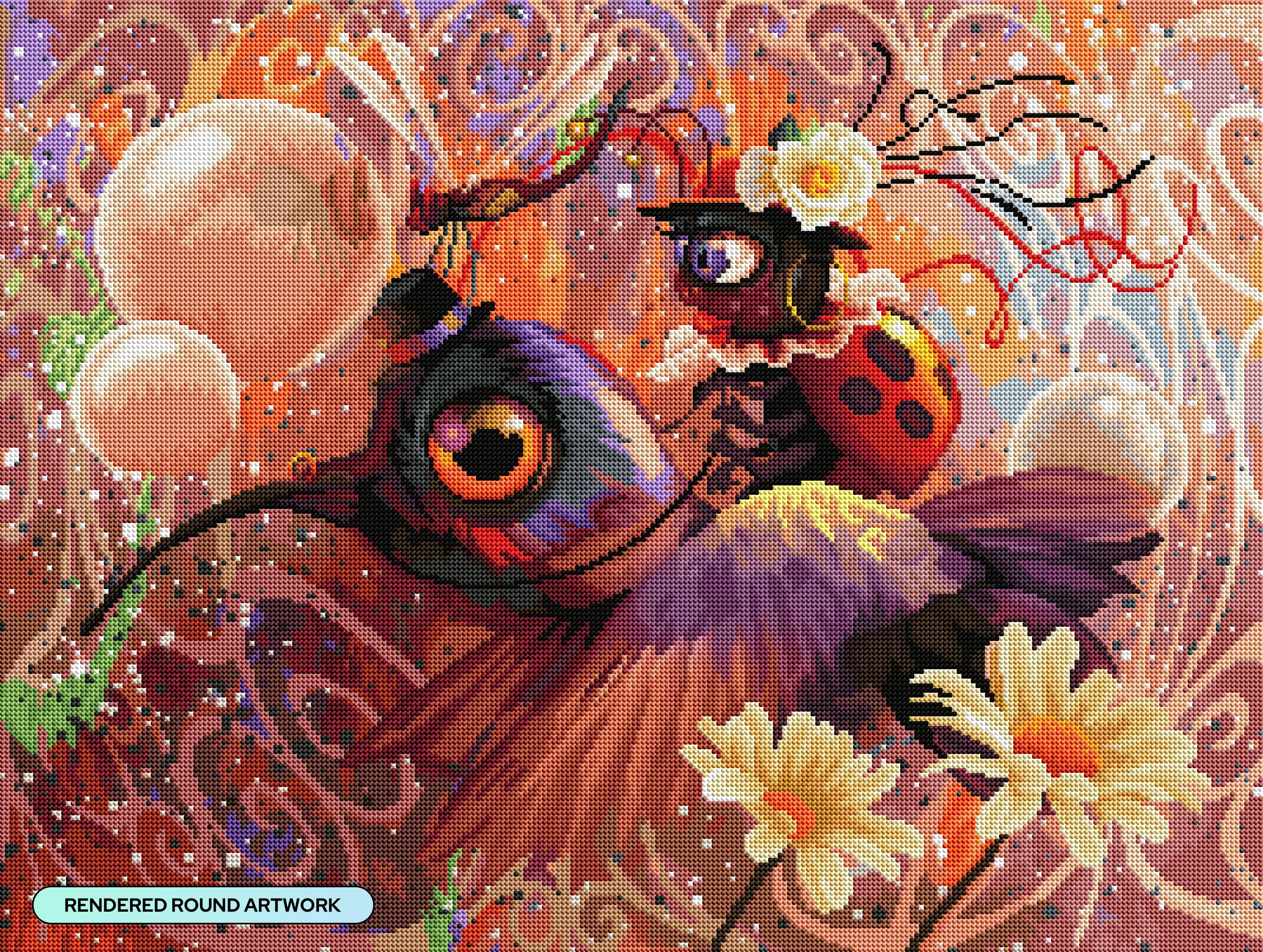 Bird Rider – Diamond Art Club