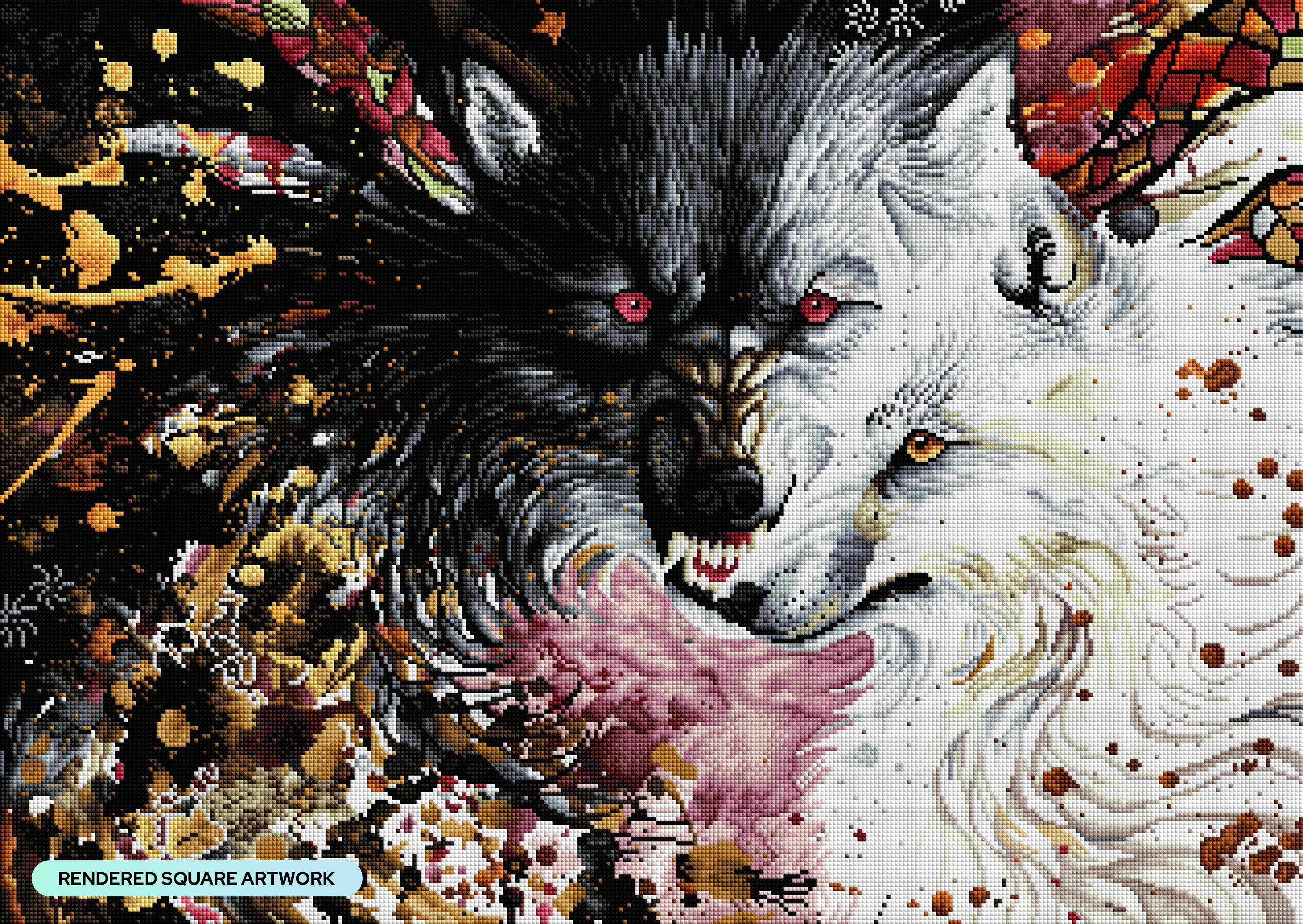 Black and White – Diamond Art Club