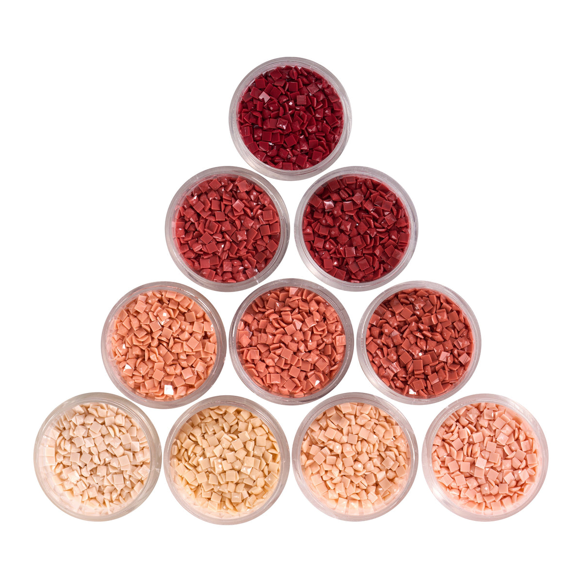 Diamond Painting Bling Diamonds - Blushed Rosy Tones Square (Set of 10)