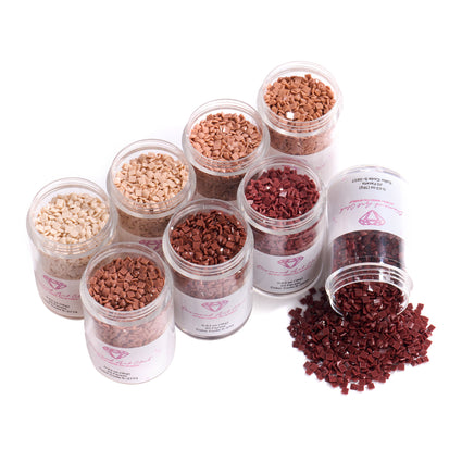 Diamond Painting Bling Diamonds – Warm Earthy Tones Square (Set of 8)