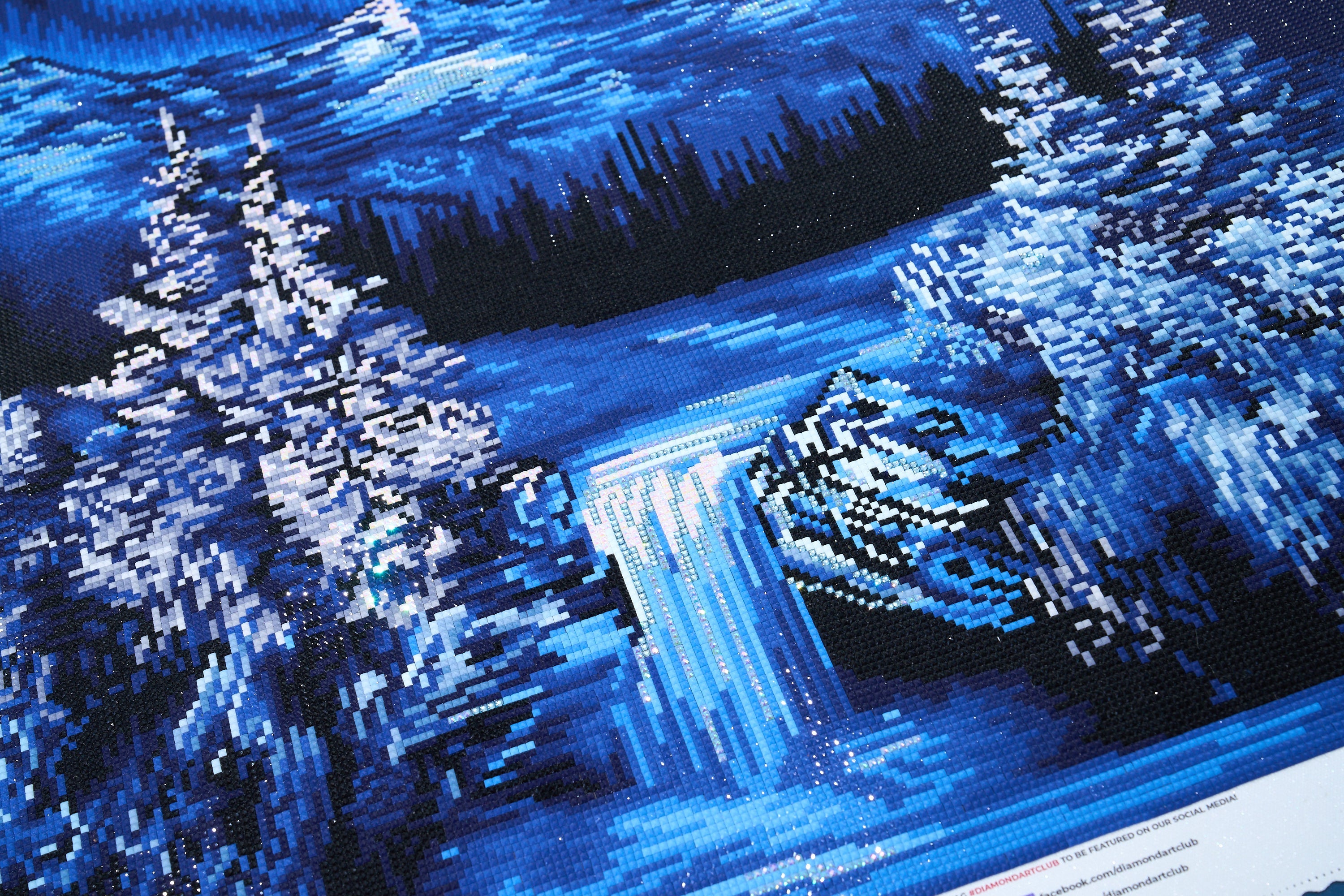 Blue Aurora Falls – Diamond Art Club