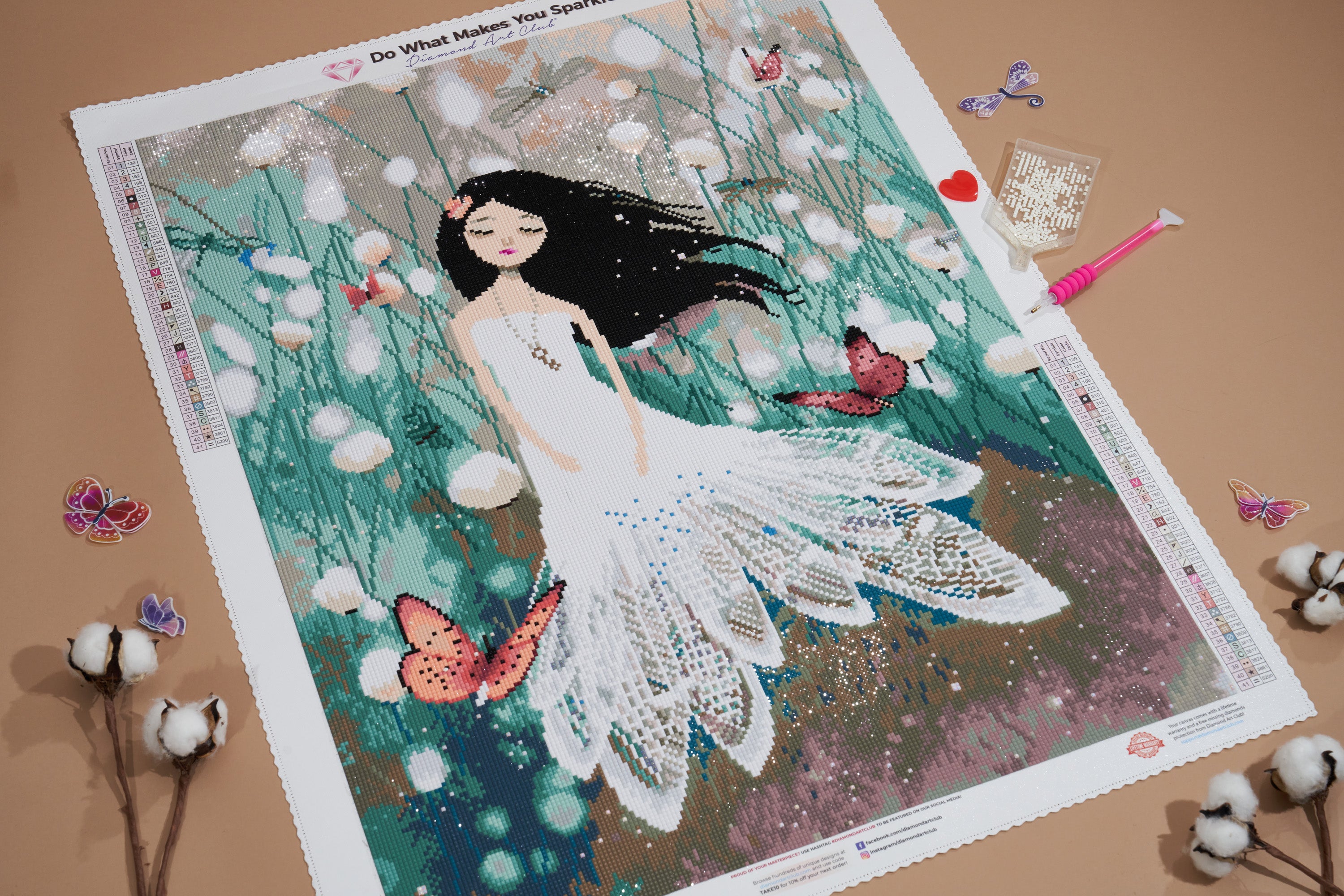 Blue Field Memories – Diamond Art Club