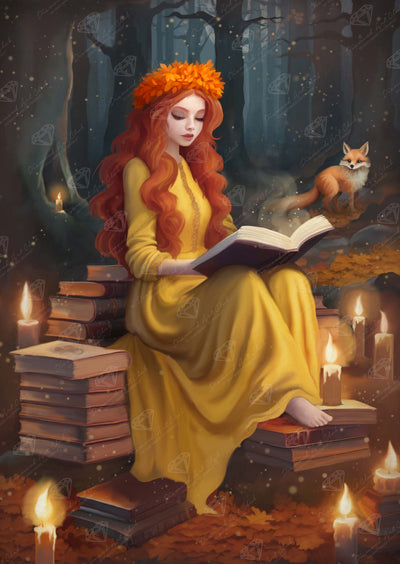 Diamond Painting Books are Magic 22" x 31" (55.8cm x 78.7cm) / Square With 70 Colors Including 2 ABs and 2 Fairy Dust Diamonds / 70,784