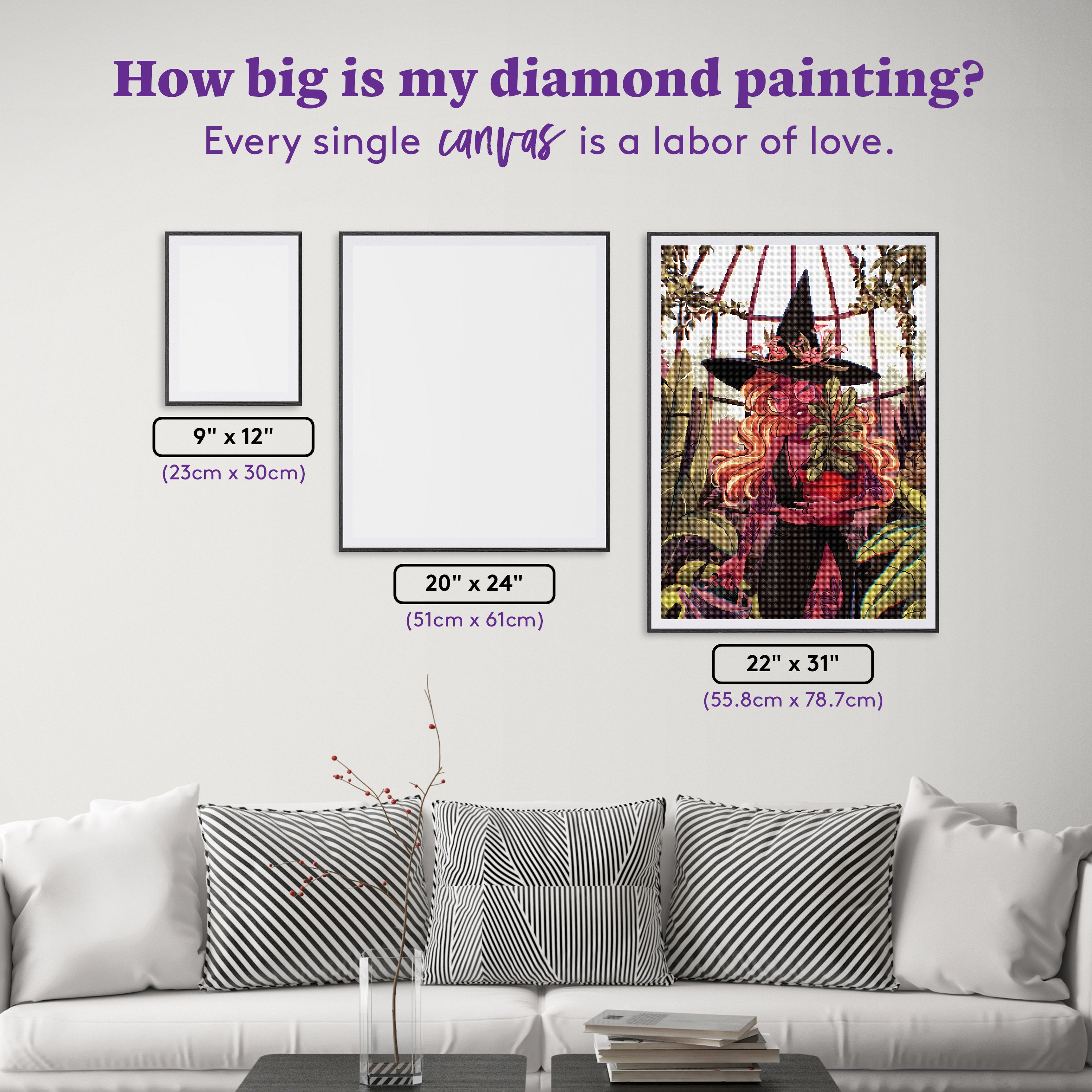 ダイヤモンドアートクラブ スクエア ウィッチヘーゼル DAC Witch Hazel