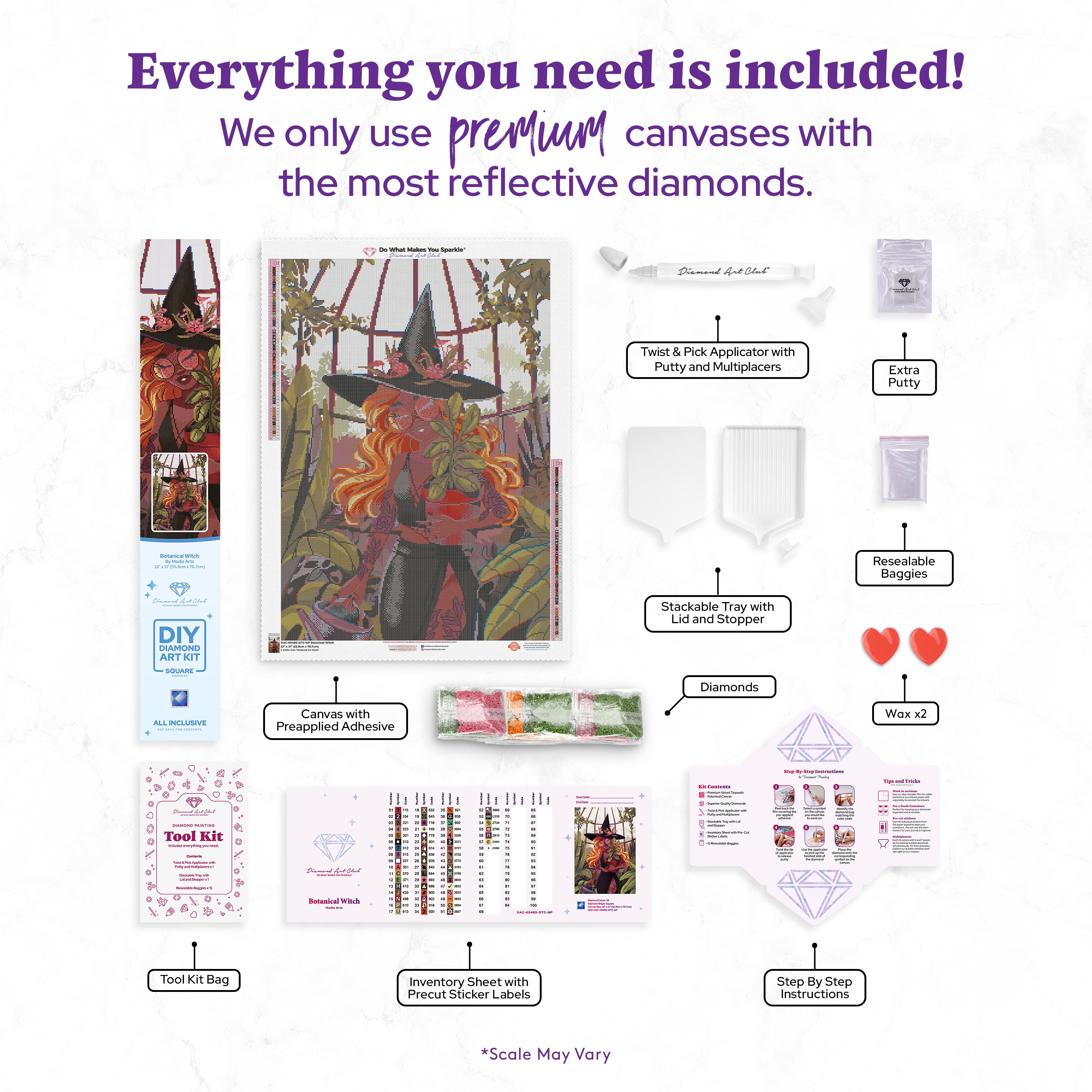 Botanical Witch – Diamond Art Club