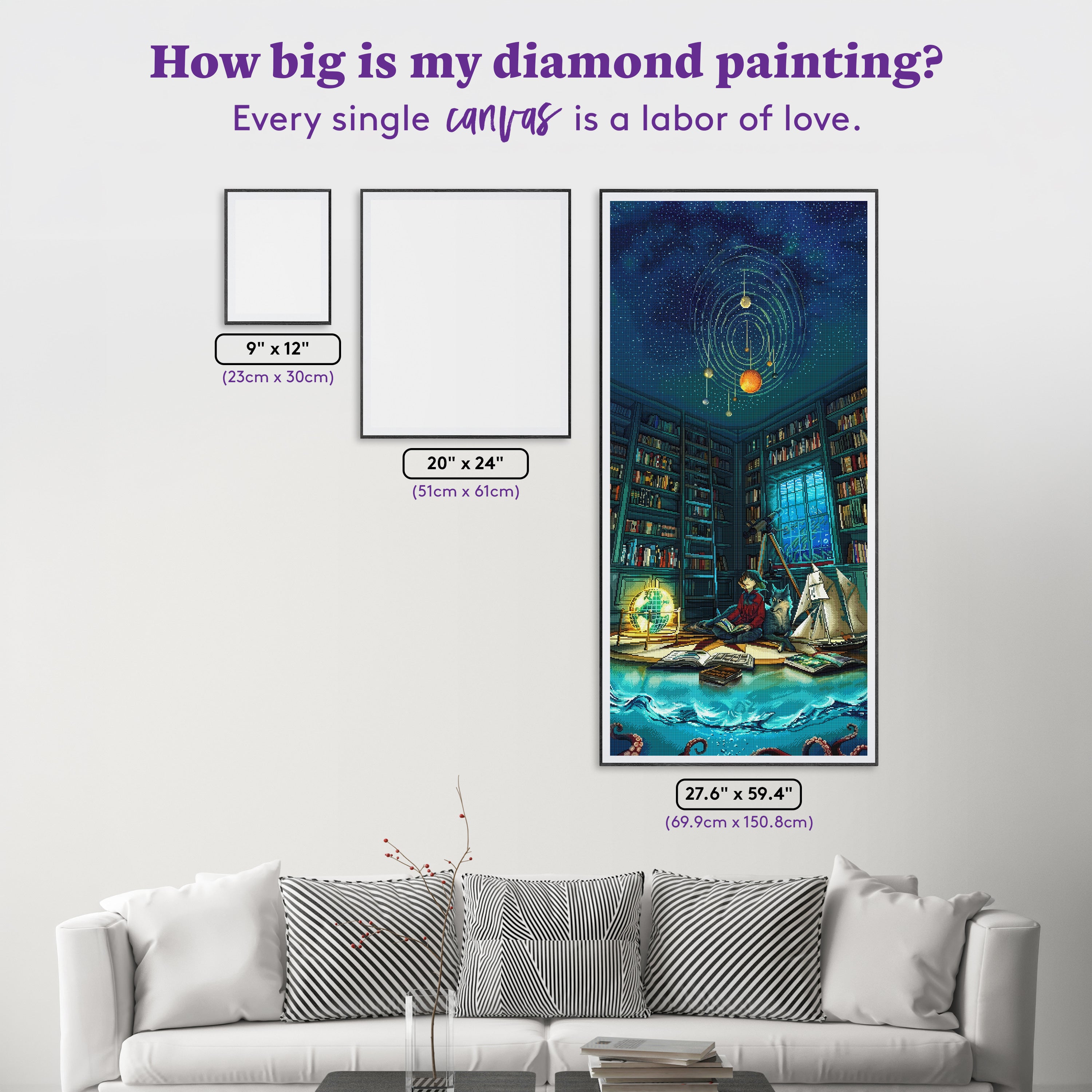 果てしなき ダイヤモンドアートキット – Diamond Art Club