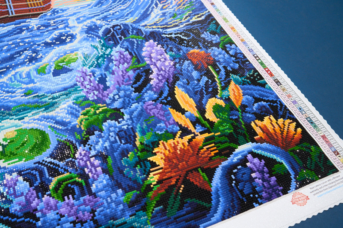 Diamond Painting Bountiful Voyage 27.6" x 37" (70cm x 94cm) / Square with 66 Colors including 2 ABs and 3 Fairy Dust Diamonds / 105,937