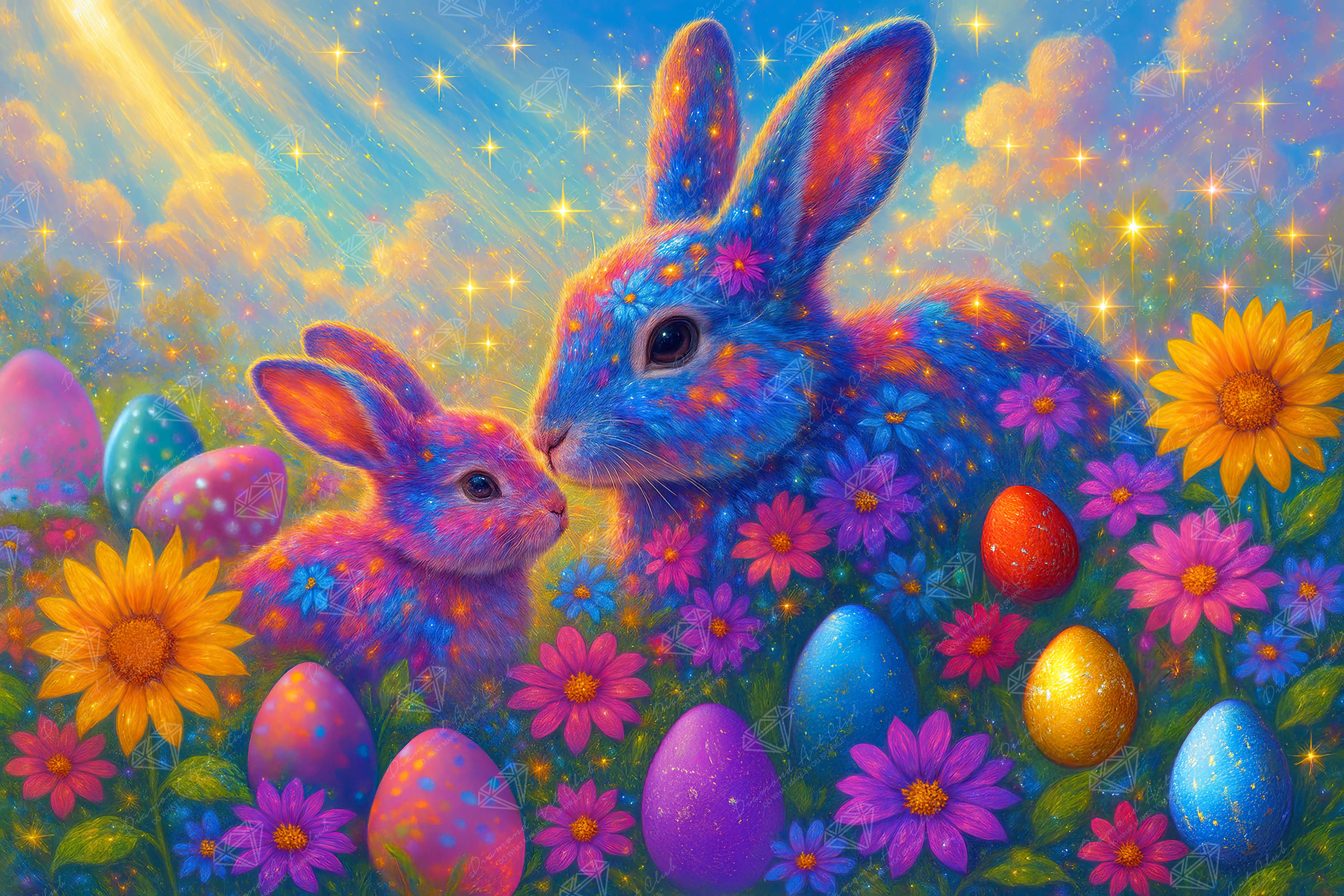 ダイヤモンドアートクラブ　DAC Bunny Love Bunny Love – Diamond Art Club