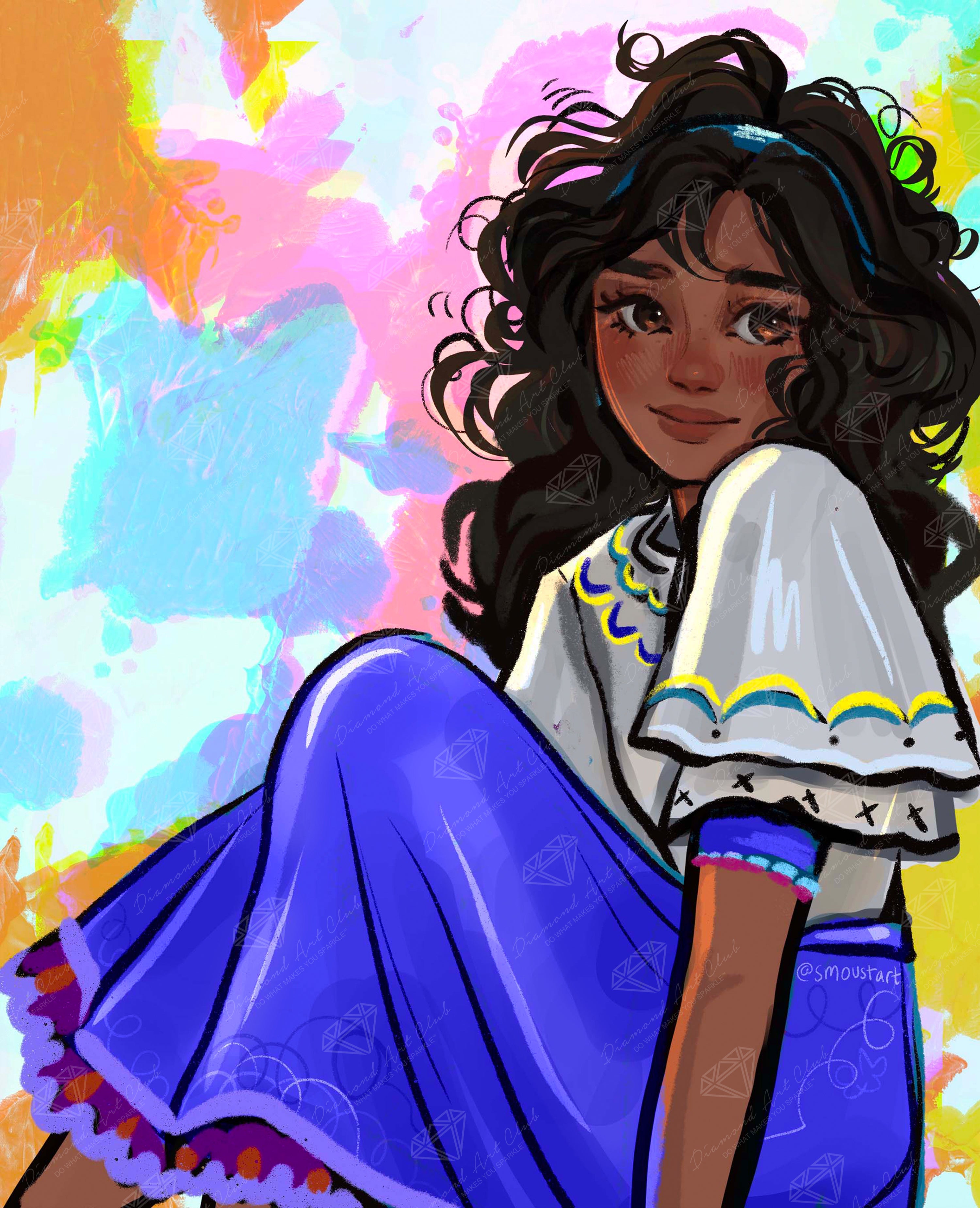 Burst of Color – Diamond Art Club