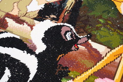 Diamond Painting Butterfly! 22" x 26" (55.6cm x 66cm) / Round with 69 Colors including 3 ABs and 4 Fairy Dust Diamonds / 48,480