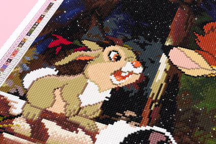 Diamond Painting Butterfly! 22" x 26" (55.6cm x 66cm) / Round with 69 Colors including 3 ABs and 4 Fairy Dust Diamonds / 48,480