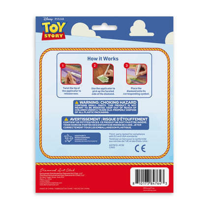 Diamond Painting Buzz Lightyear™ - Sparkle Pals™ 5.2" x 3.5" (13.3cm x 8.9cm) / Round with 7 Colors / 472