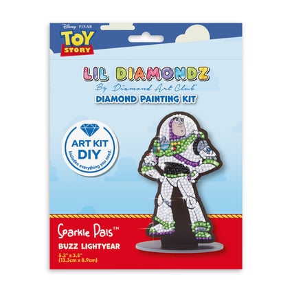 Diamond Painting Buzz Lightyear™ - Sparkle Pals™ 5.2" x 3.5" (13.3cm x 8.9cm) / Round with 7 Colors / 472