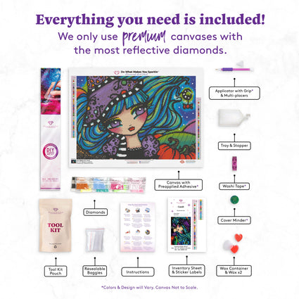 Stichting Nidos  12 Packs Horror Diamond Painting Kits for  Adults-Halloween Diamond Art Sets,H…