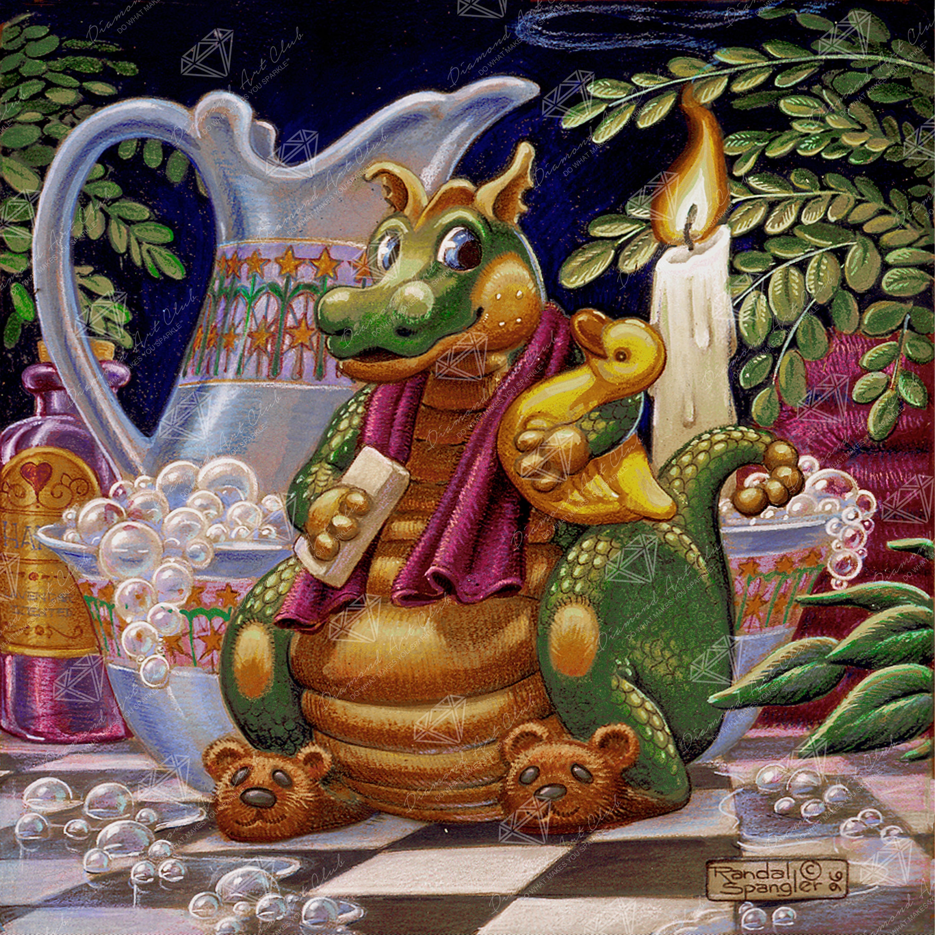 Candlelight Bath – Diamond Art Club