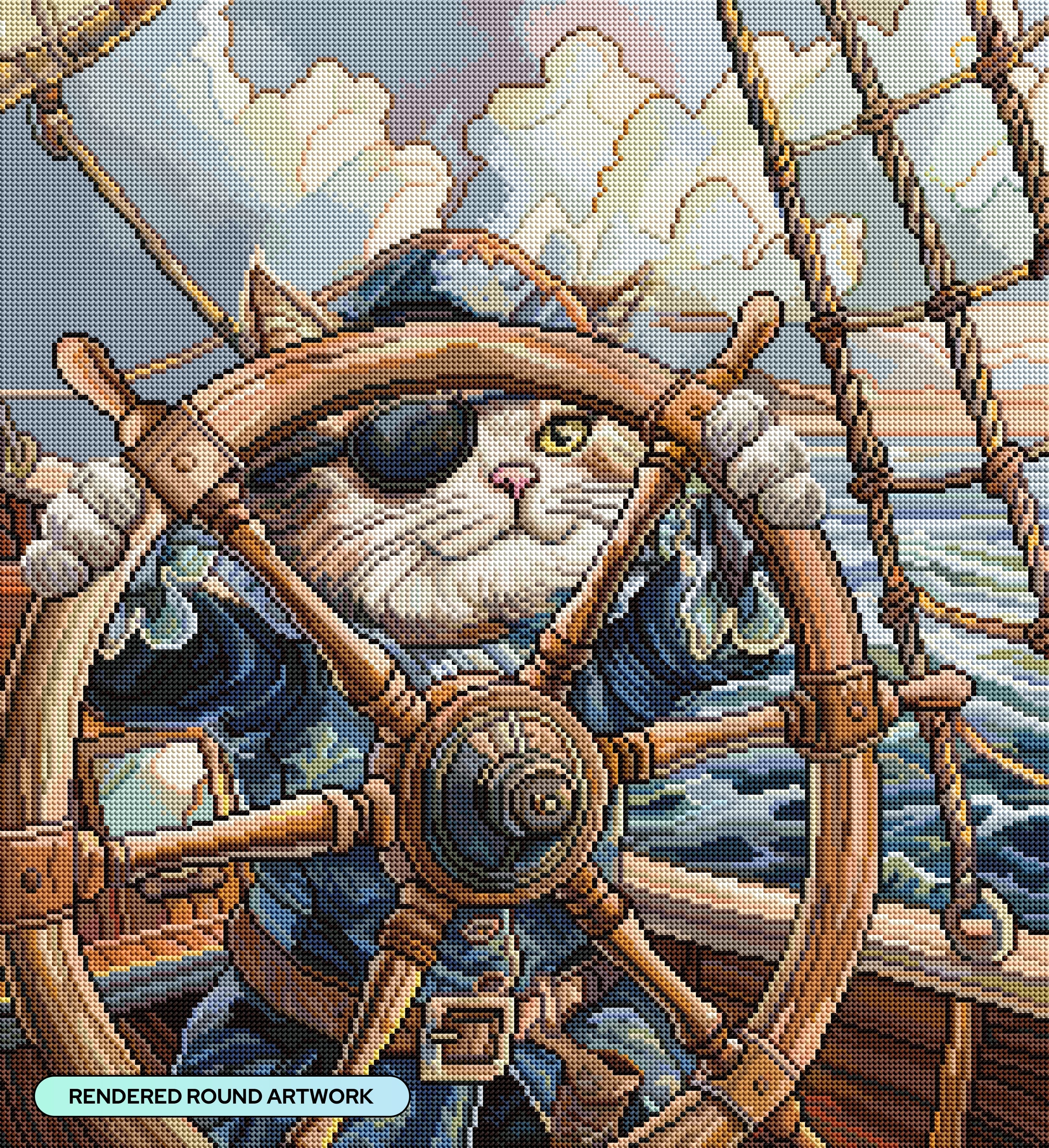 Captain Clawhauser – Diamond Art Club