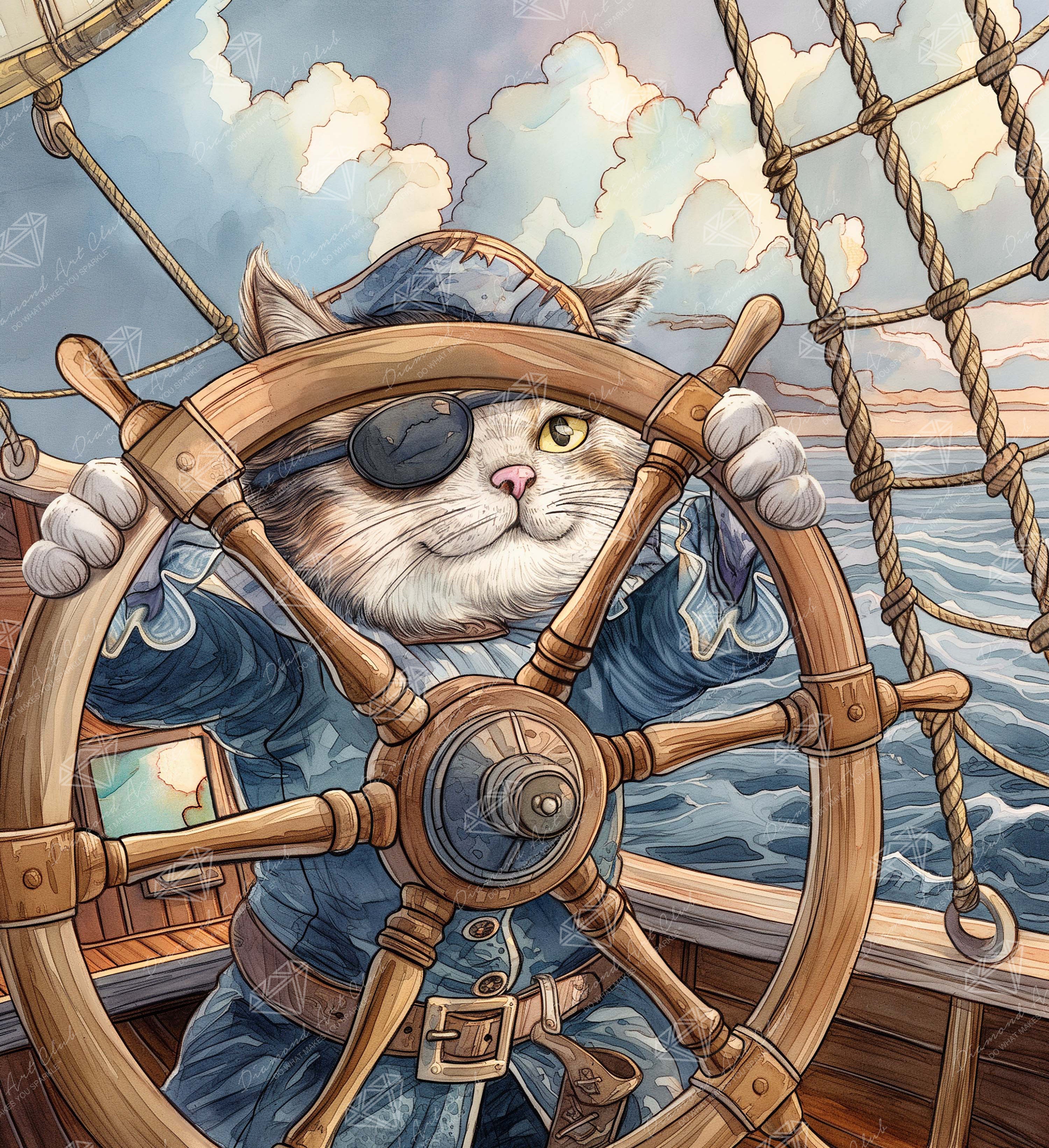 Captain Clawhauser – Diamond Art Club