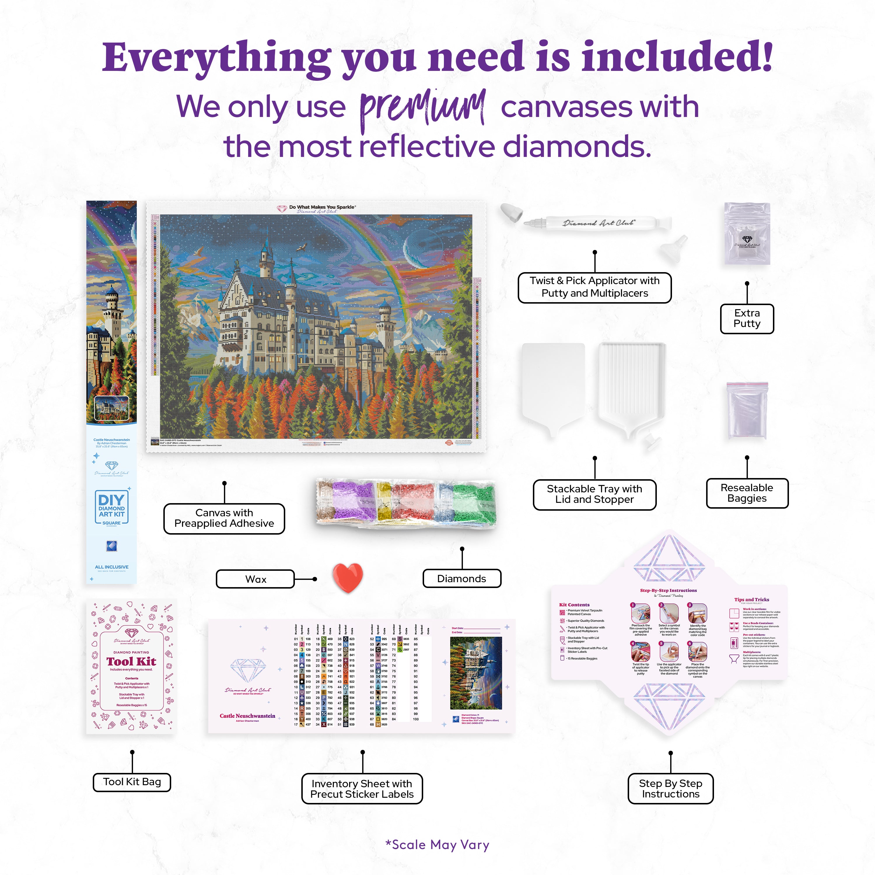 Castle Neuschwanstein – Diamond Art Club