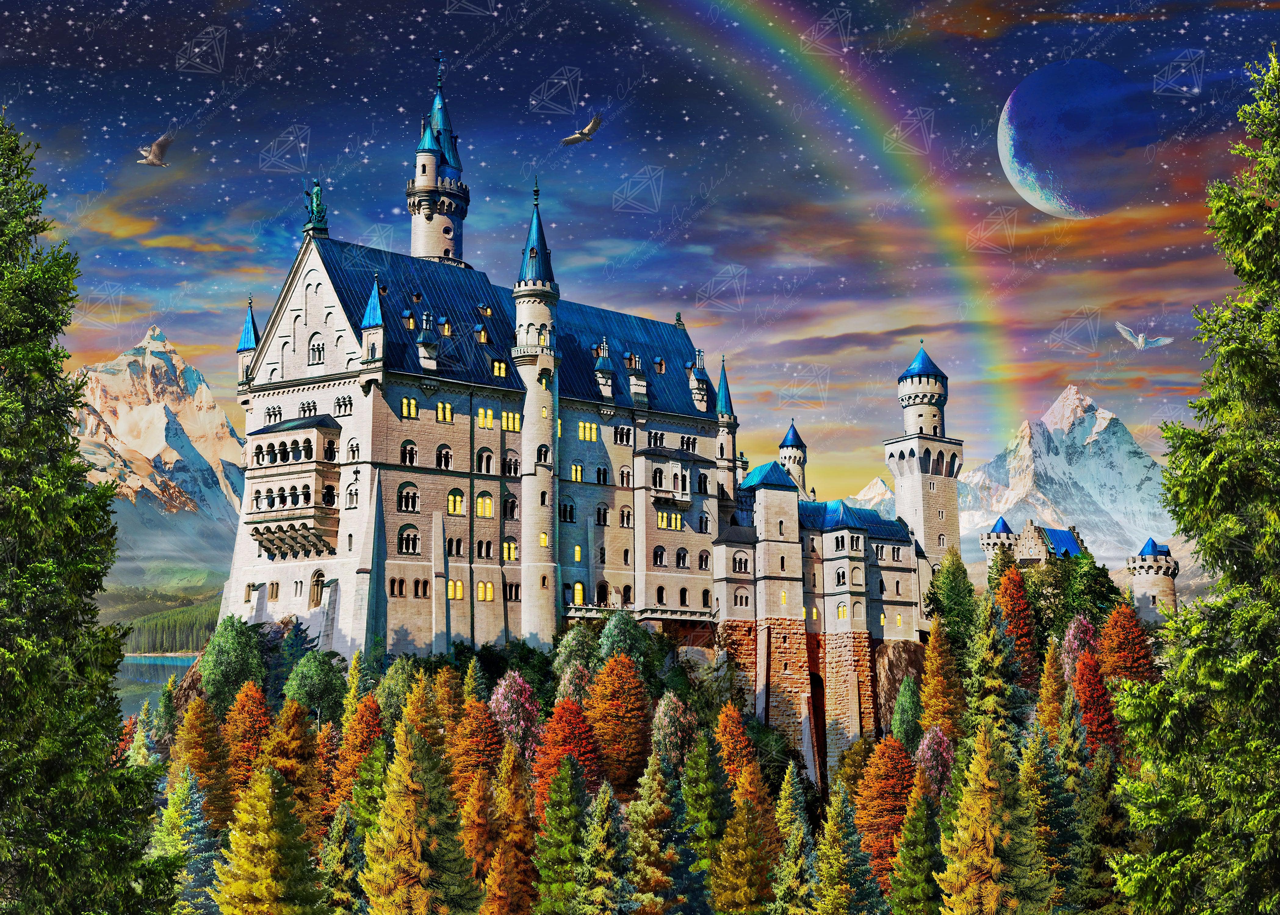 Neuschwanstein Castle Painting by Dan Remmel - Fine Art America