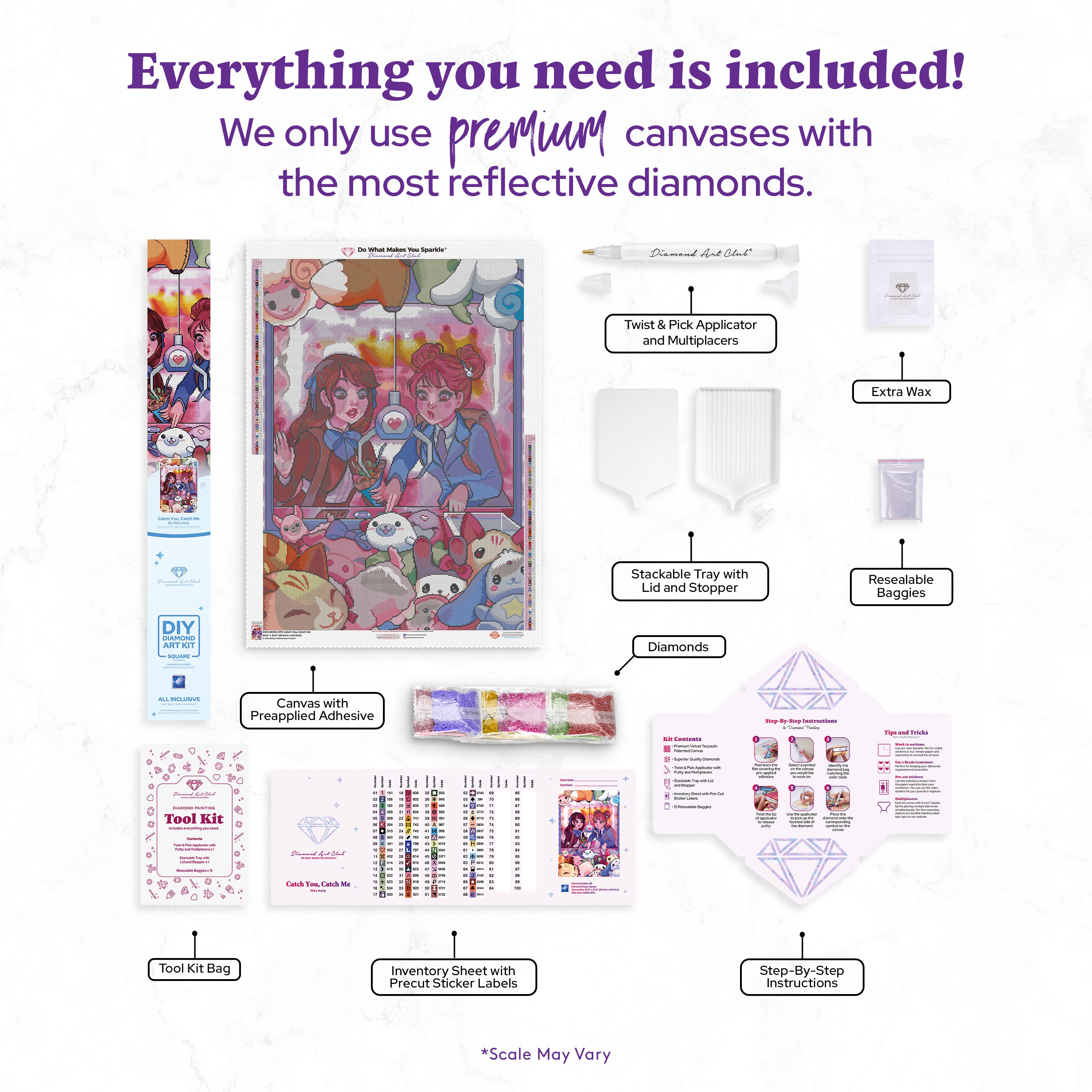 Catch You, Catch Me – Diamond Art Club