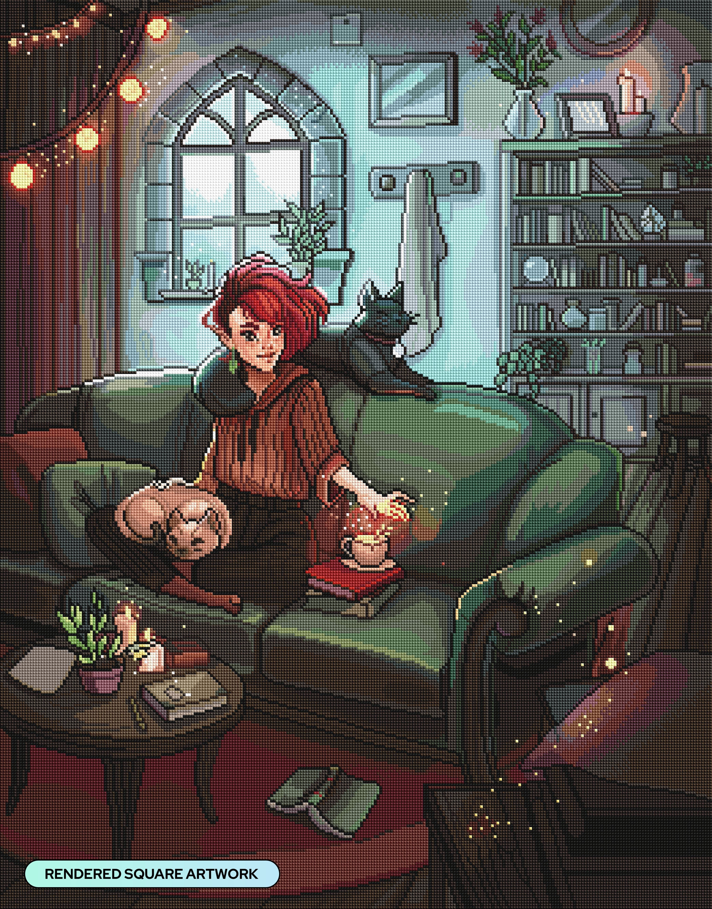 Cats, Candles and Tea – Diamond Art Club