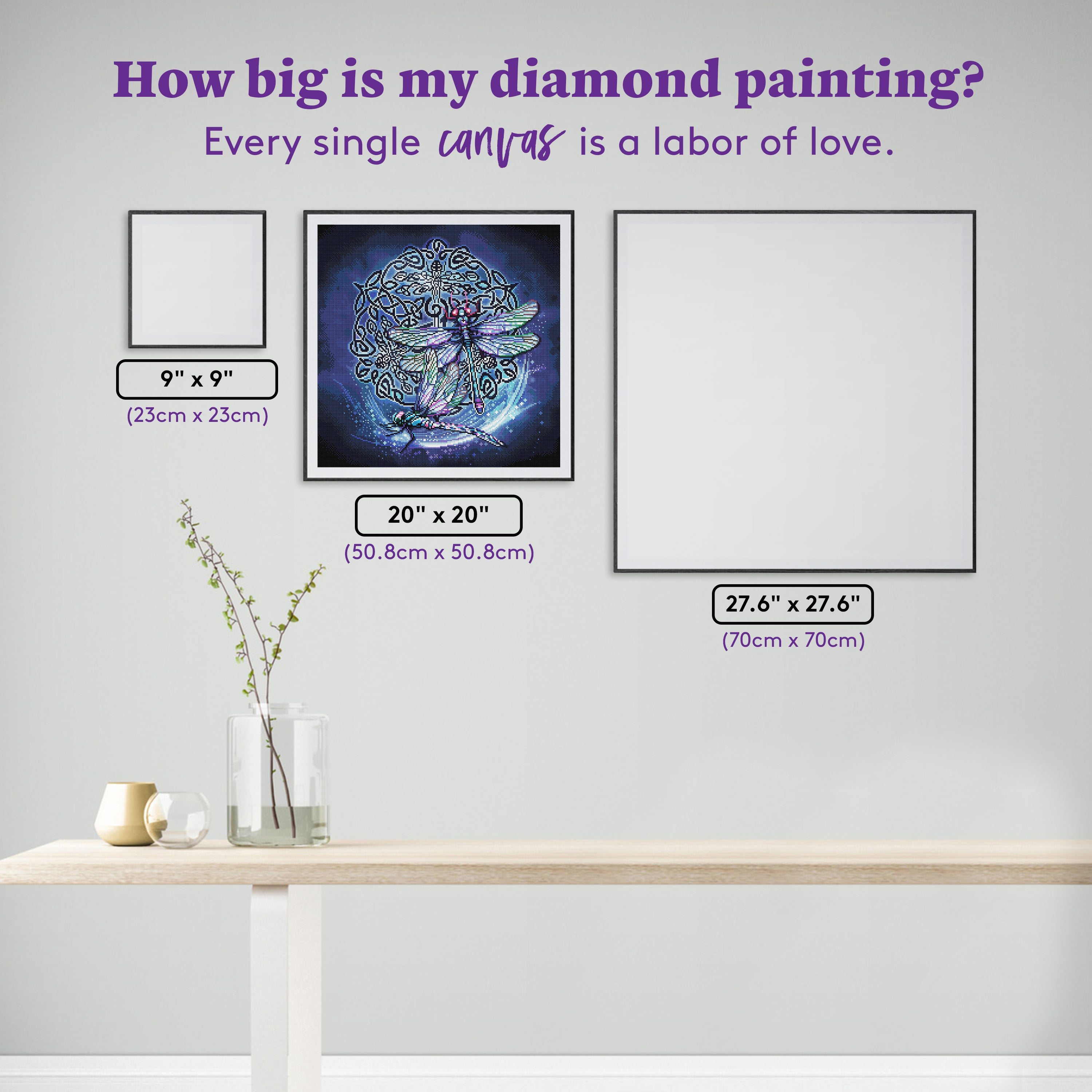 Celtic Dragonfly – Diamond Art Club