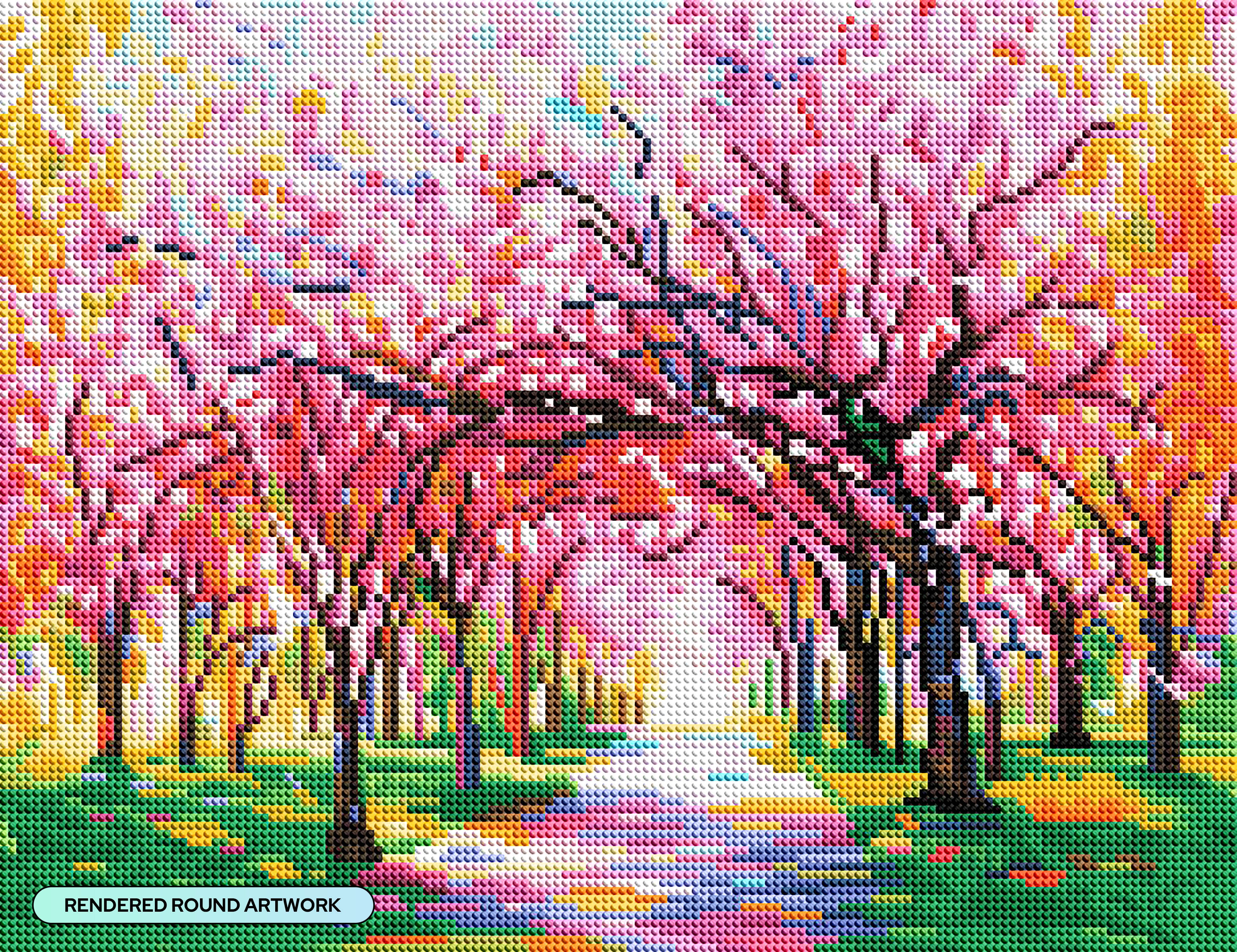 Cherry Blossom Trees – Diamond Art Club
