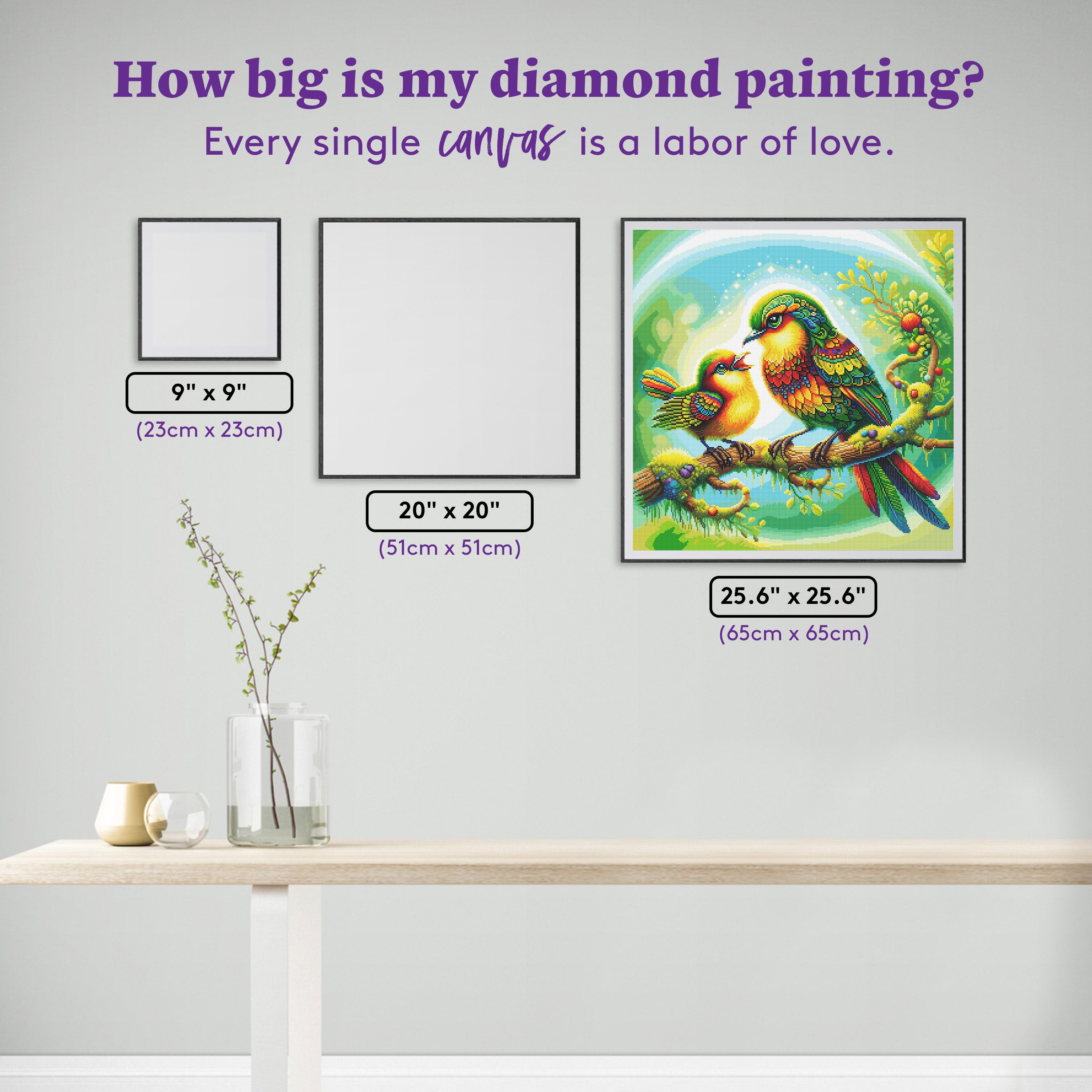 Chirps of Love – Diamond Art Club