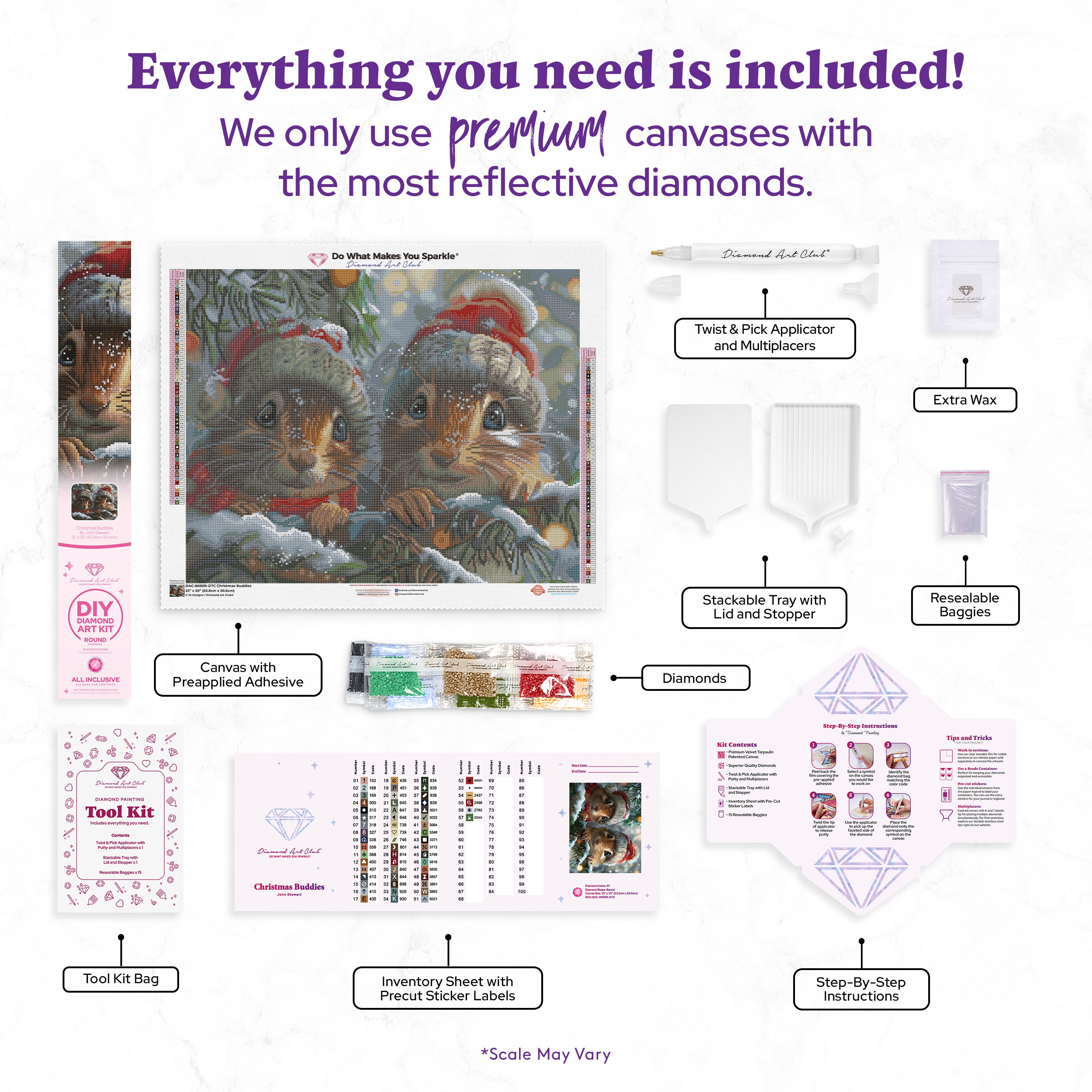 Christmas Buddies – Diamond Art Club