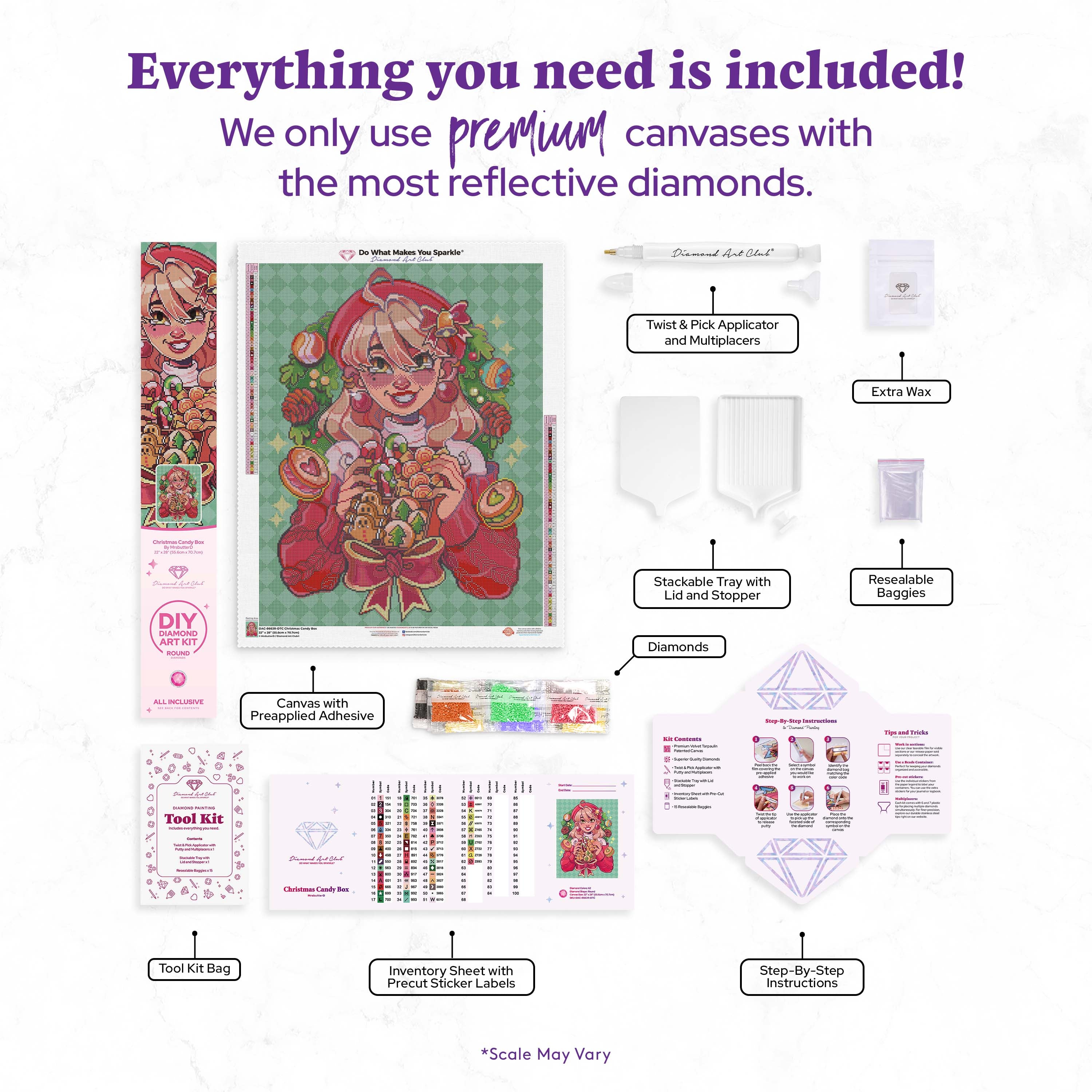 Christmas Candy Box – Diamond Art Club