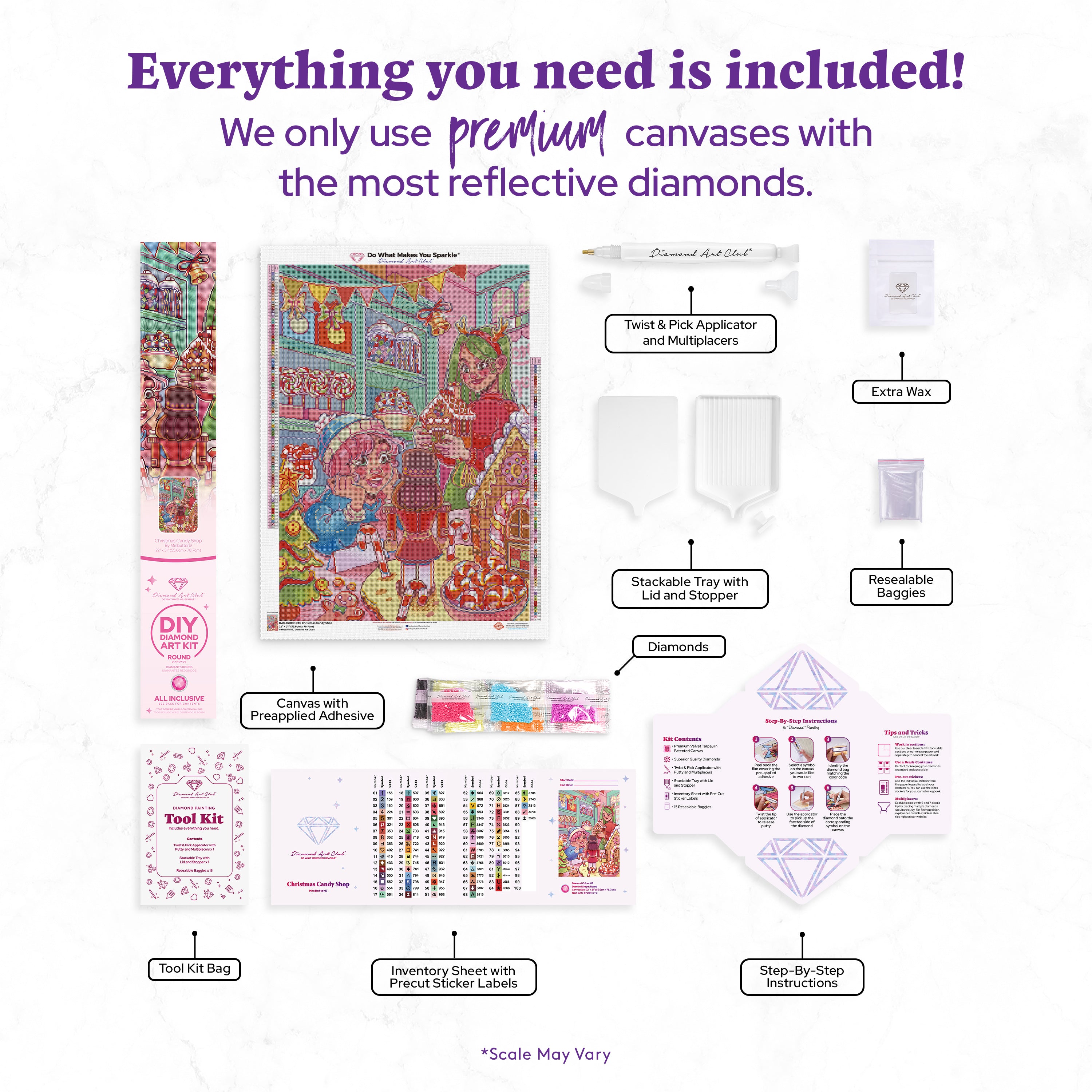 Christmas Candy Shop – Diamond Art Club