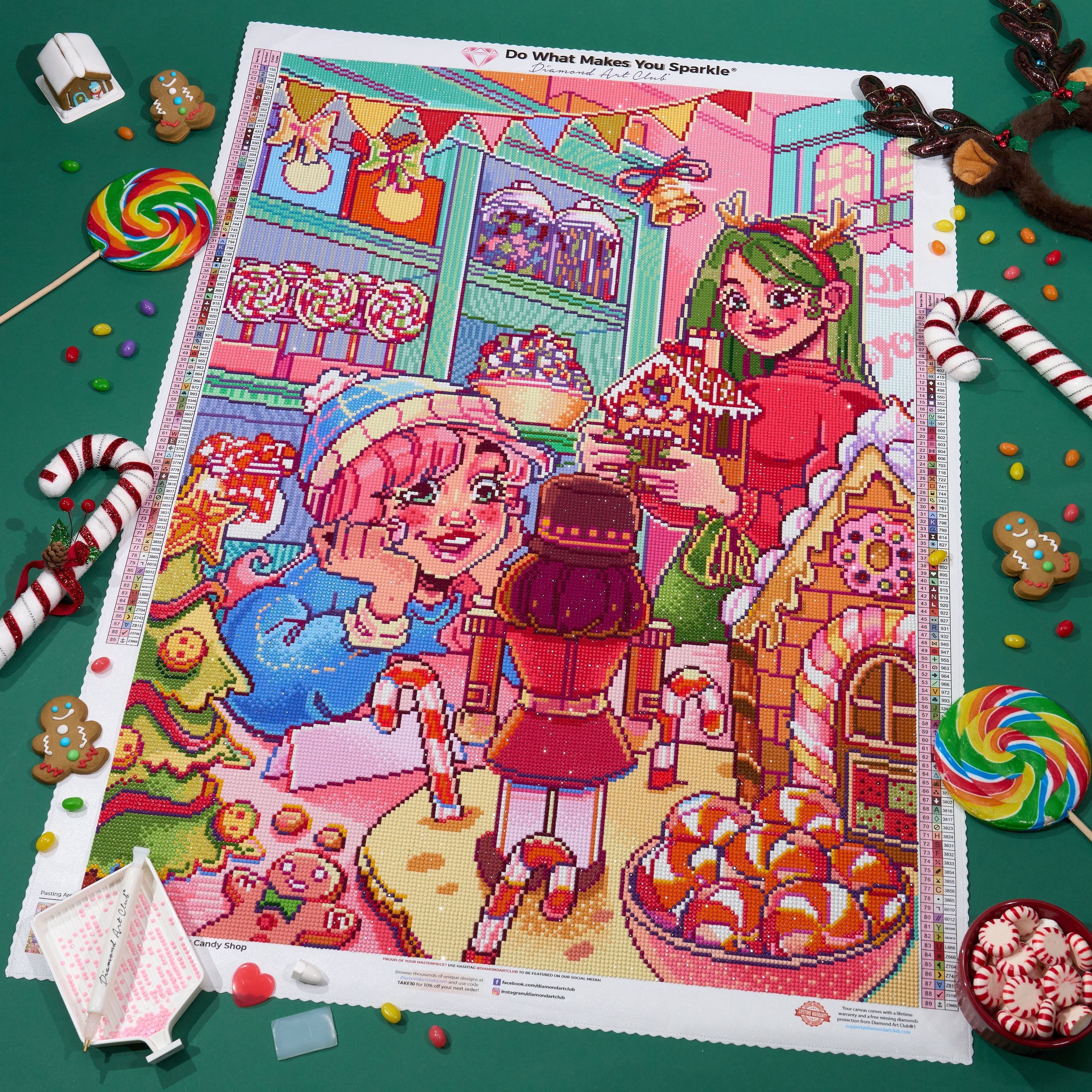 Christmas Candy Shop – Diamond Art Club