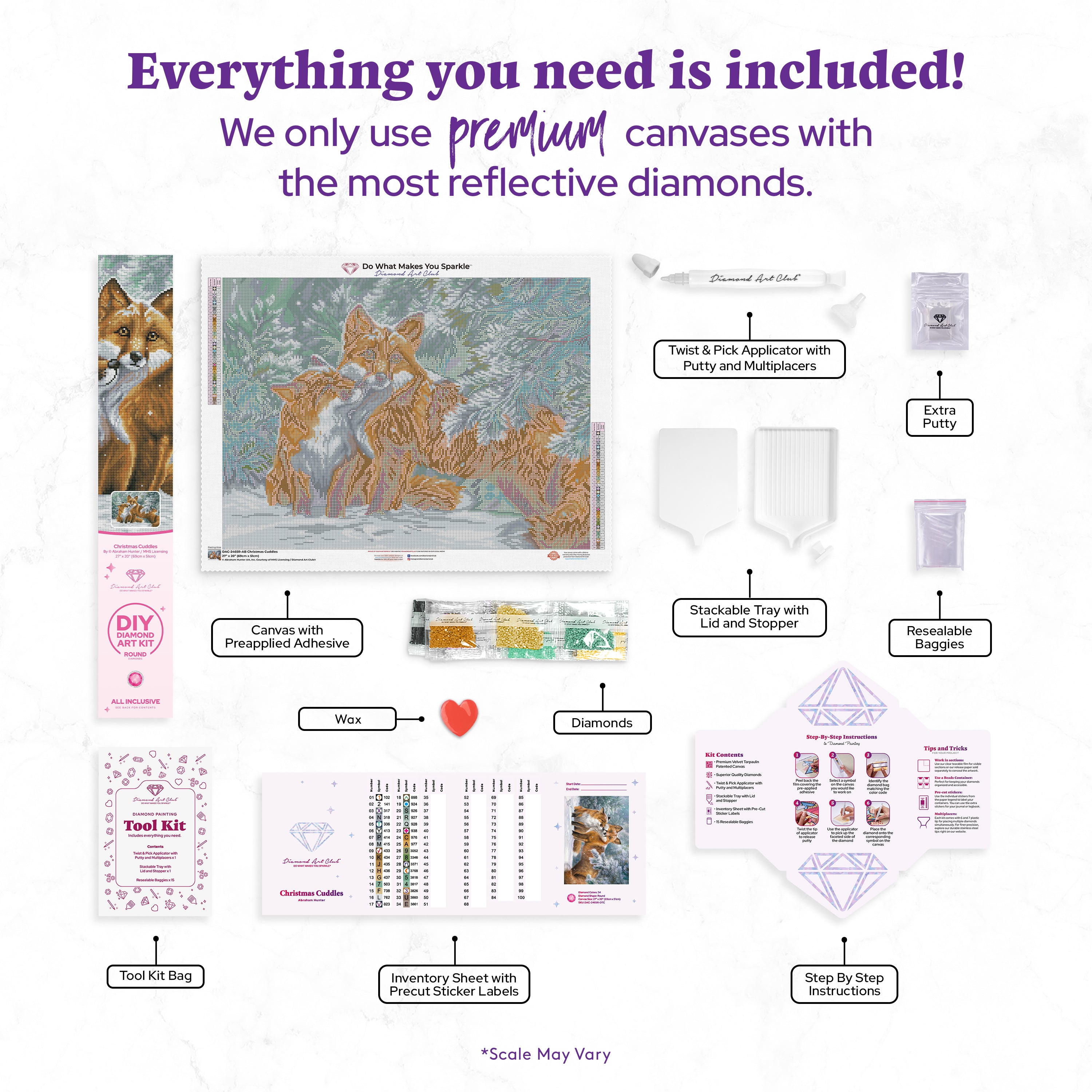 Christmas Cuddles – Diamond Art Club